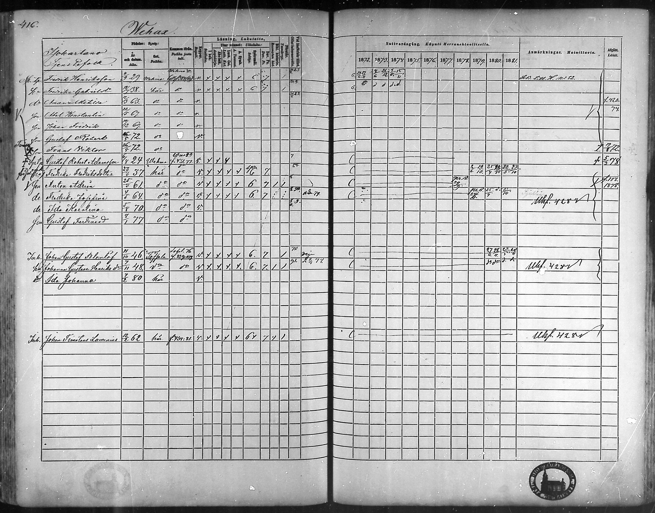 [ ../kirjat/Kirkonkirjat/taivassalo/rippikirja_1872-1881_mko211-226/kuvat/395.jpg ]
