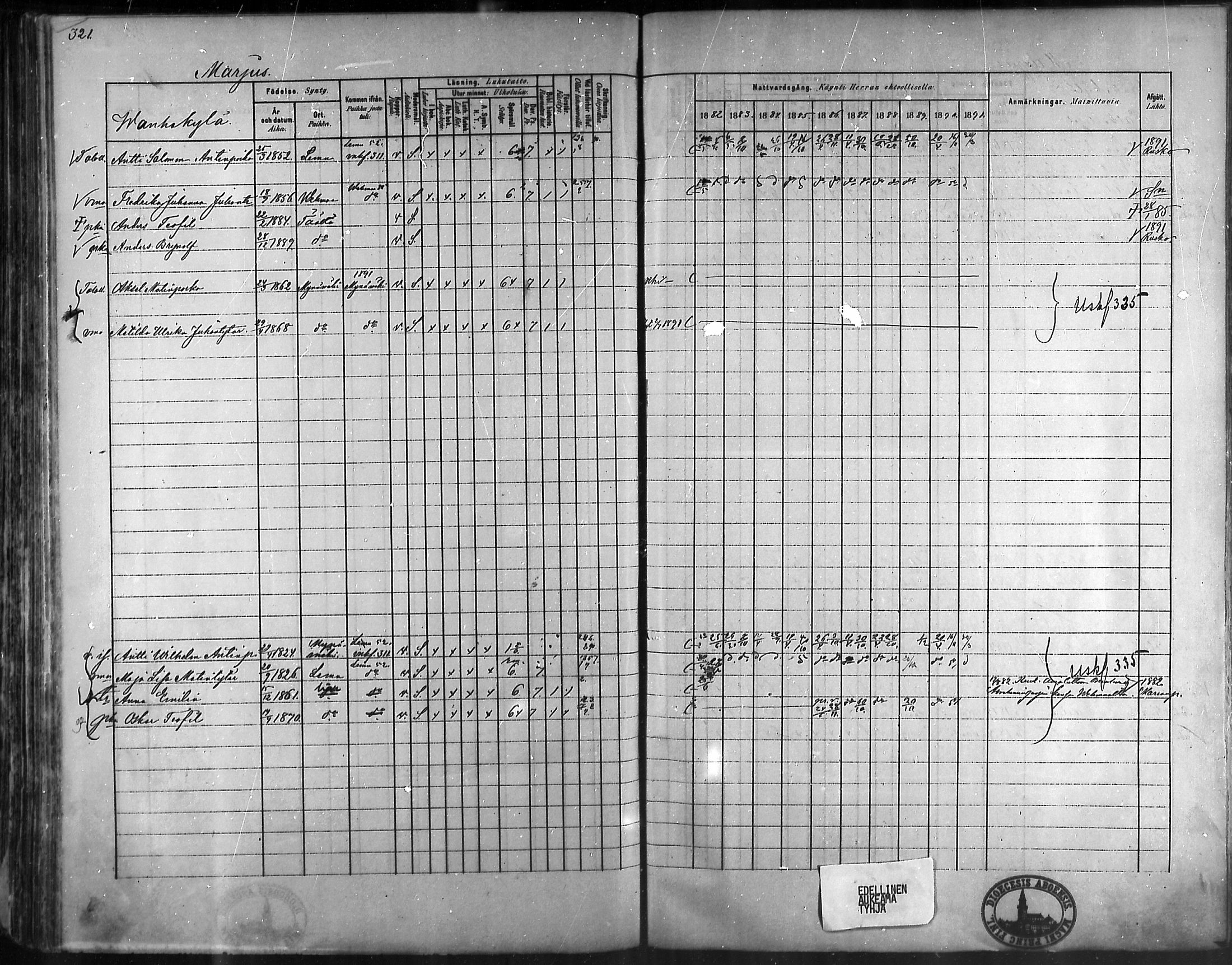 [ ../kirjat/Kirkonkirjat/taivassalo/rippikirja_1882-1891_mko227-243/kuvat/310.jpg ]