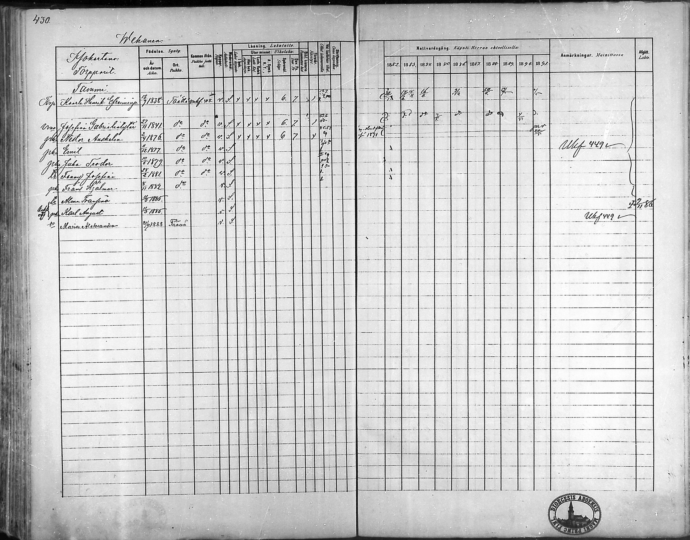 [ ../kirjat/Kirkonkirjat/taivassalo/rippikirja_1882-1891_mko227-243/kuvat/414.jpg ]