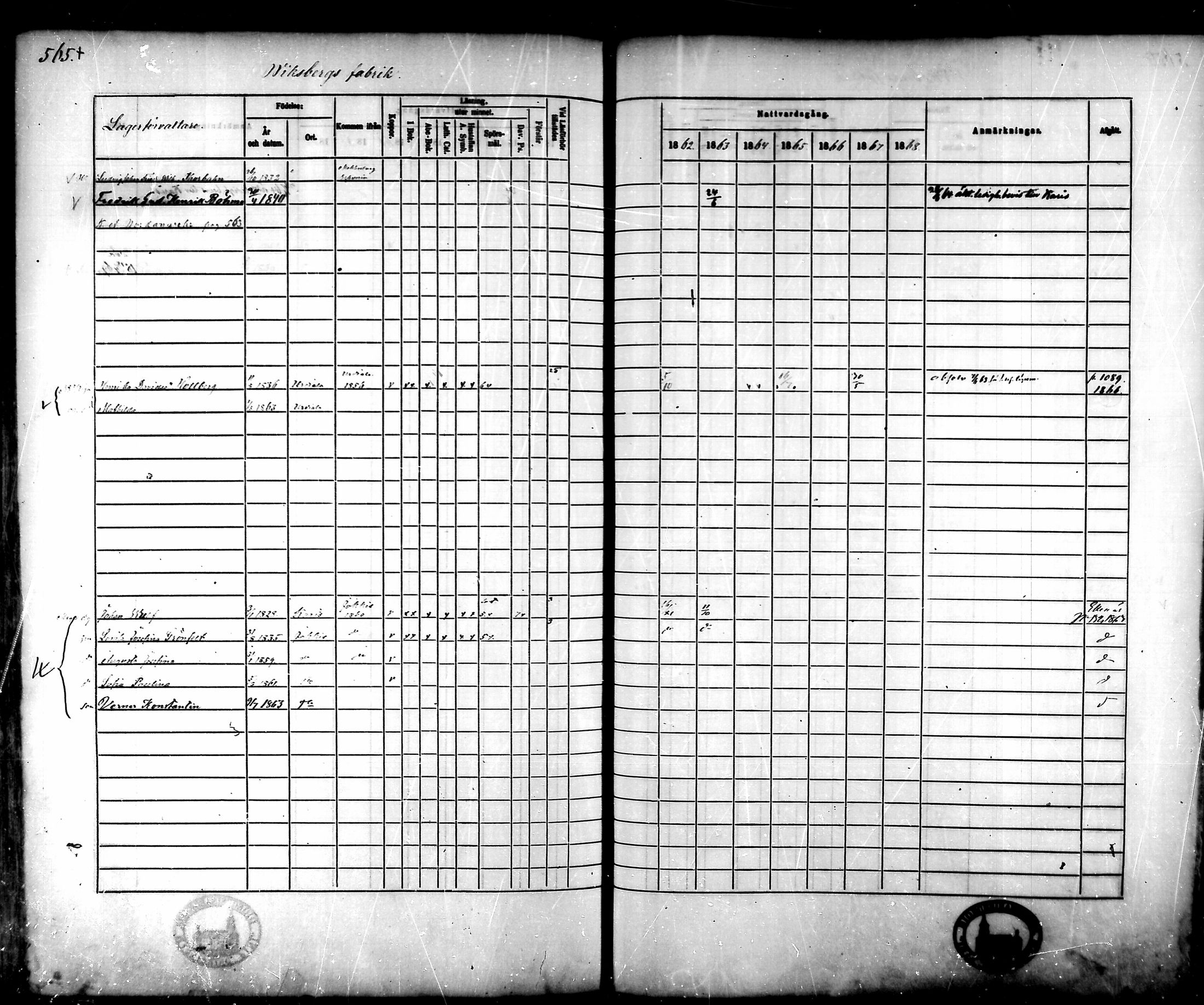 [ ../kirjat/Kirkonkirjat/tammela/rippikirja_1862-1868_mko60-97/kuvat/538.jpg ]