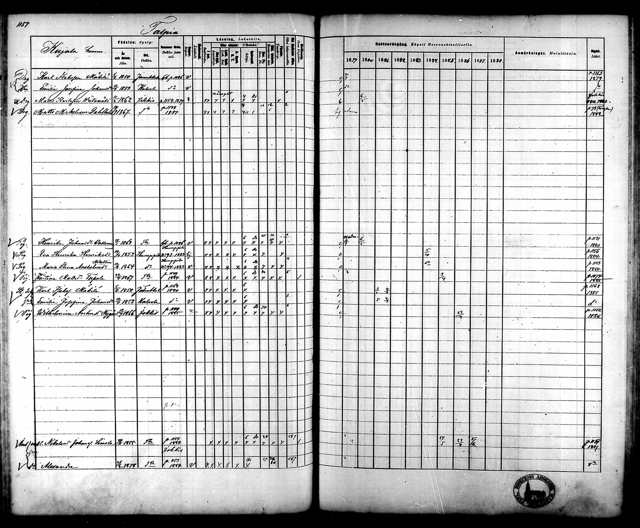 [ ../kirjat/Kirkonkirjat/tammela/rippikirja_1879-1888_mko141-184/kuvat/1089.jpg ]