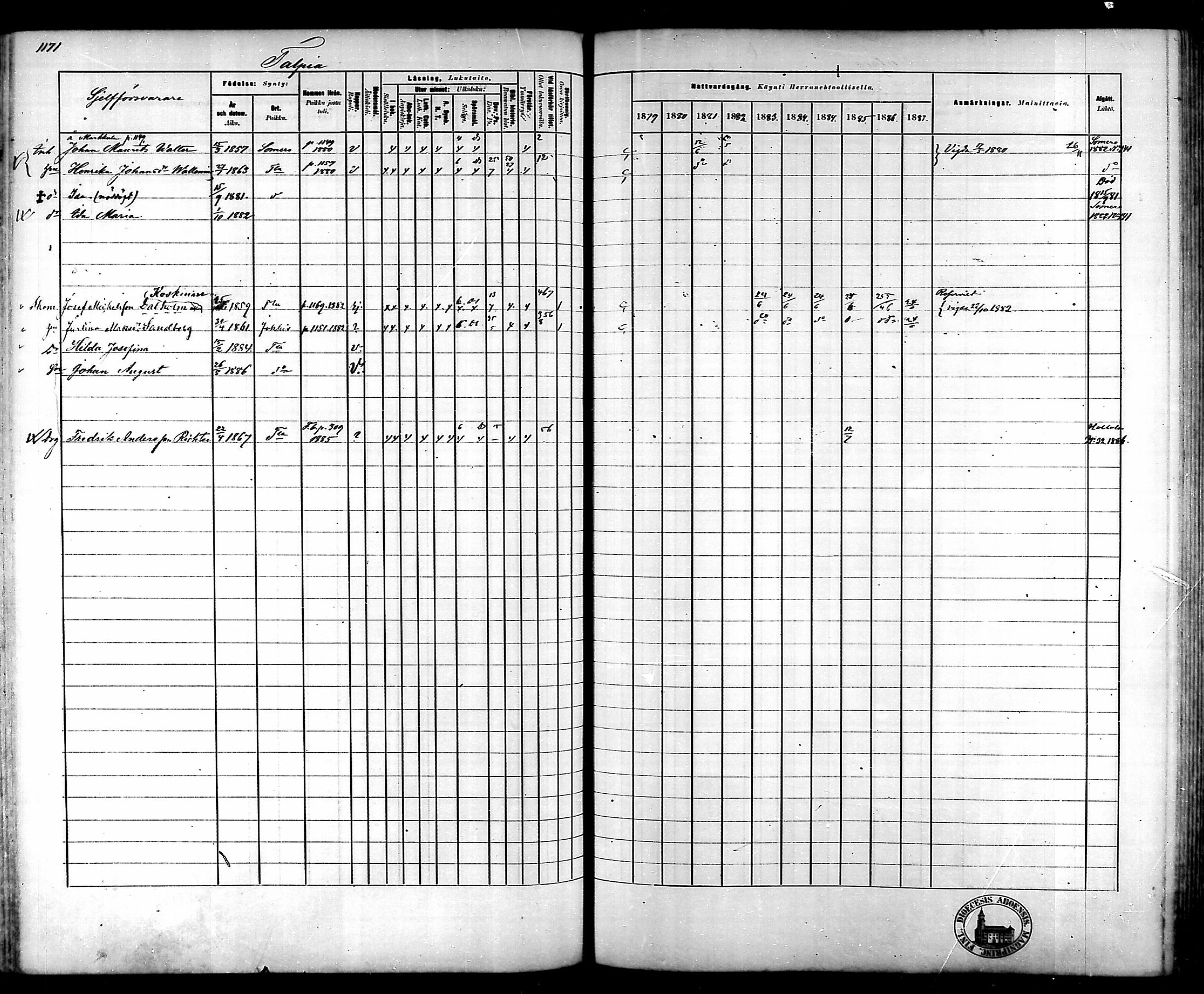[ ../kirjat/Kirkonkirjat/tammela/rippikirja_1879-1888_mko141-184/kuvat/1103.jpg ]