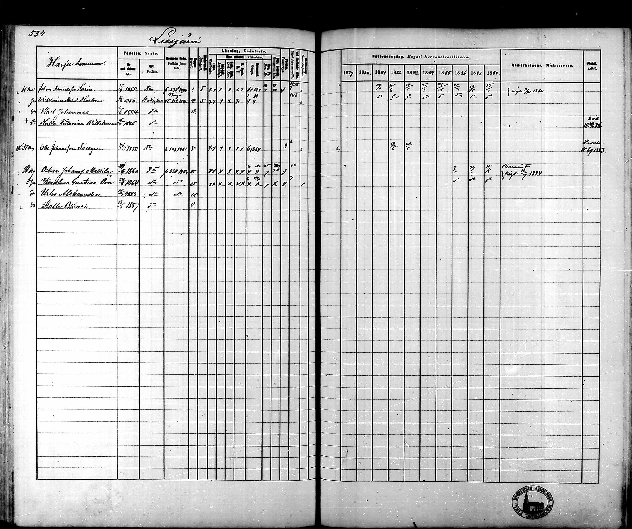 [ ../kirjat/Kirkonkirjat/tammela/rippikirja_1879-1888_mko141-184/kuvat/530.jpg ]