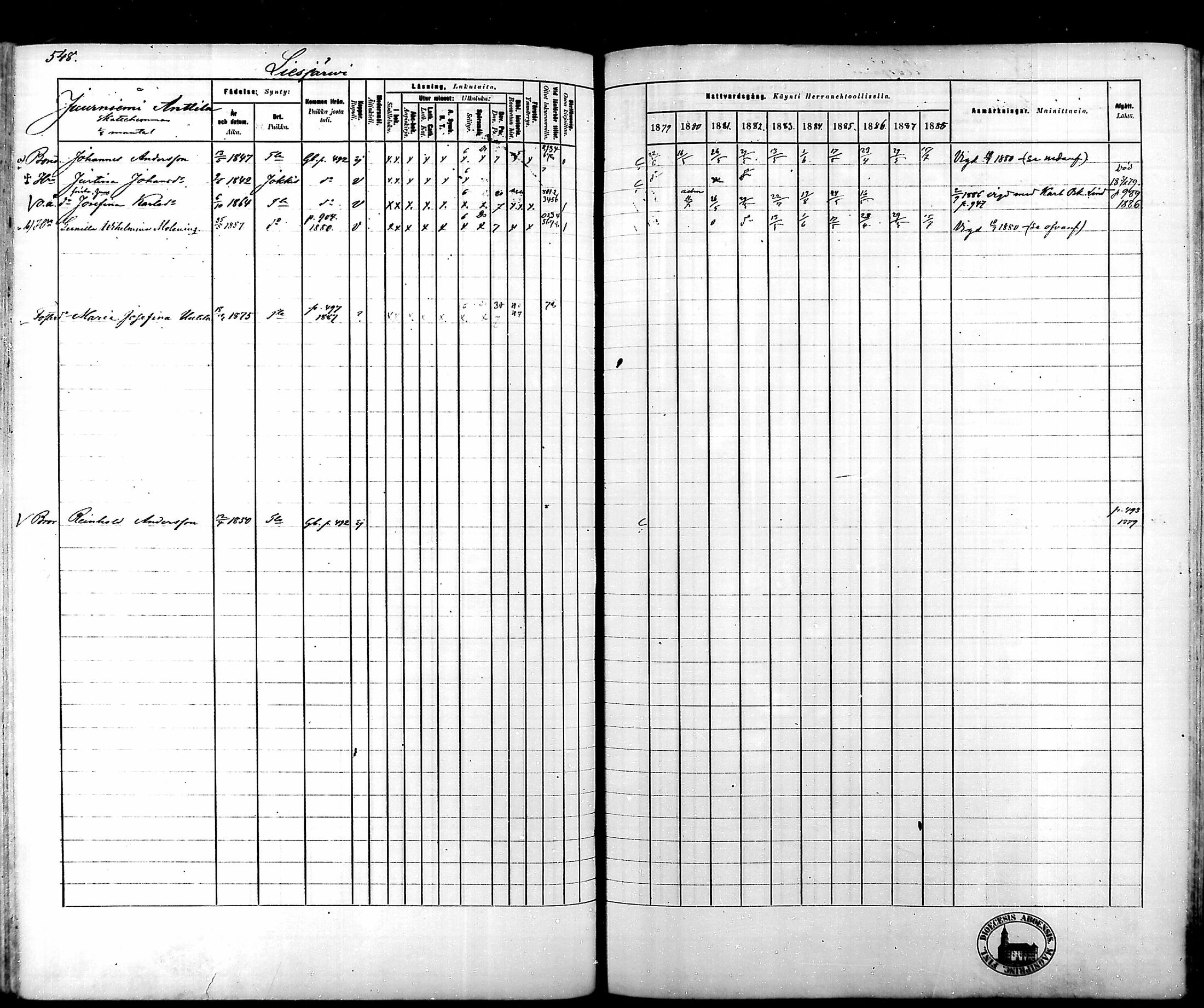 [ ../kirjat/Kirkonkirjat/tammela/rippikirja_1879-1888_mko141-184/kuvat/541.jpg ]