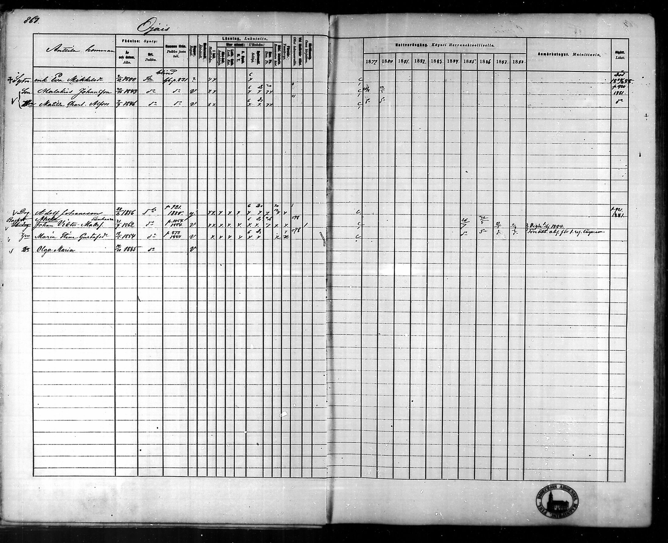 [ ../kirjat/Kirkonkirjat/tammela/rippikirja_1879-1888_mko141-184/kuvat/818.jpg ]