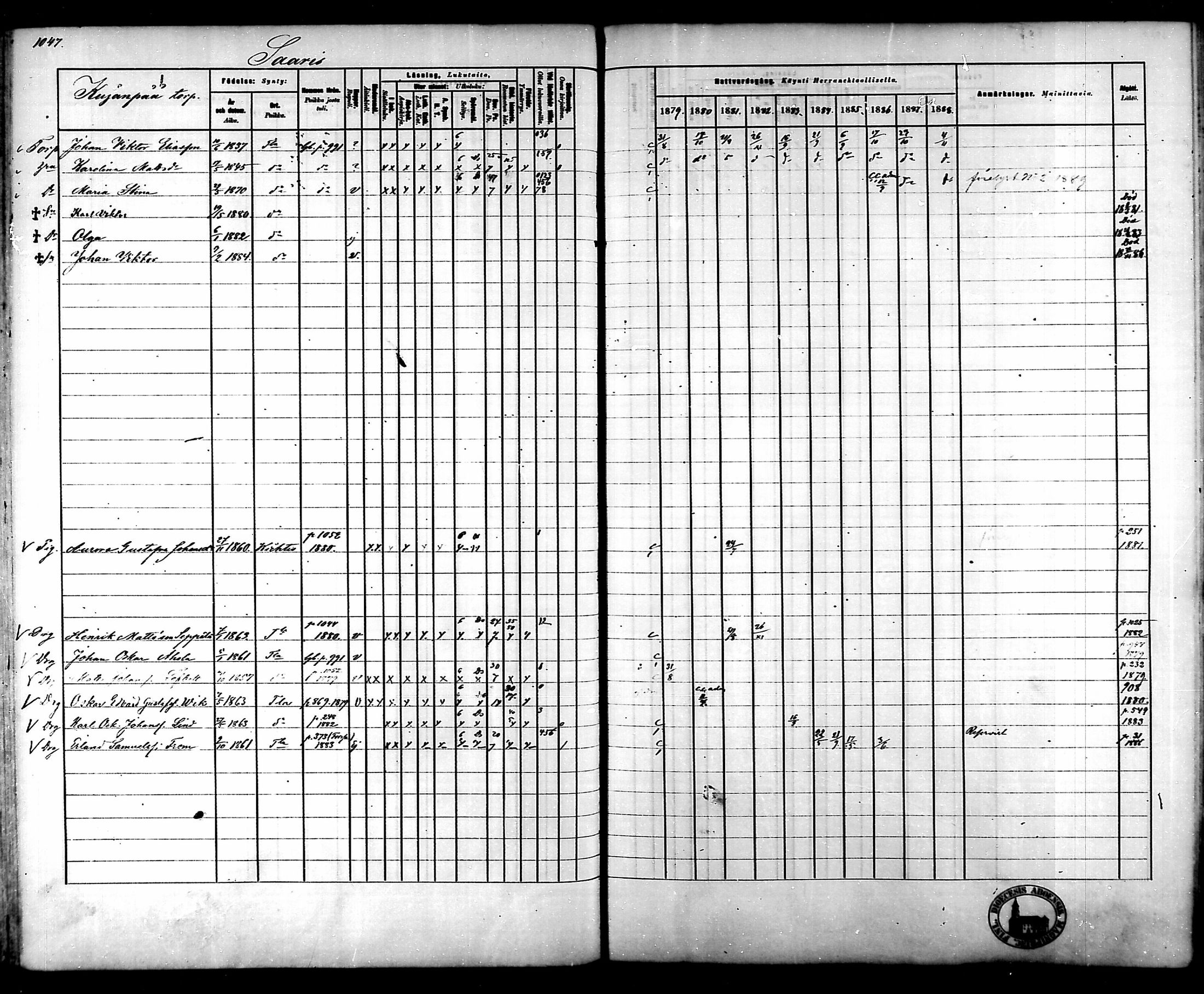 [ ../kirjat/Kirkonkirjat/tammela/rippikirja_1879-1888_mko141-184/kuvat/987.jpg ]