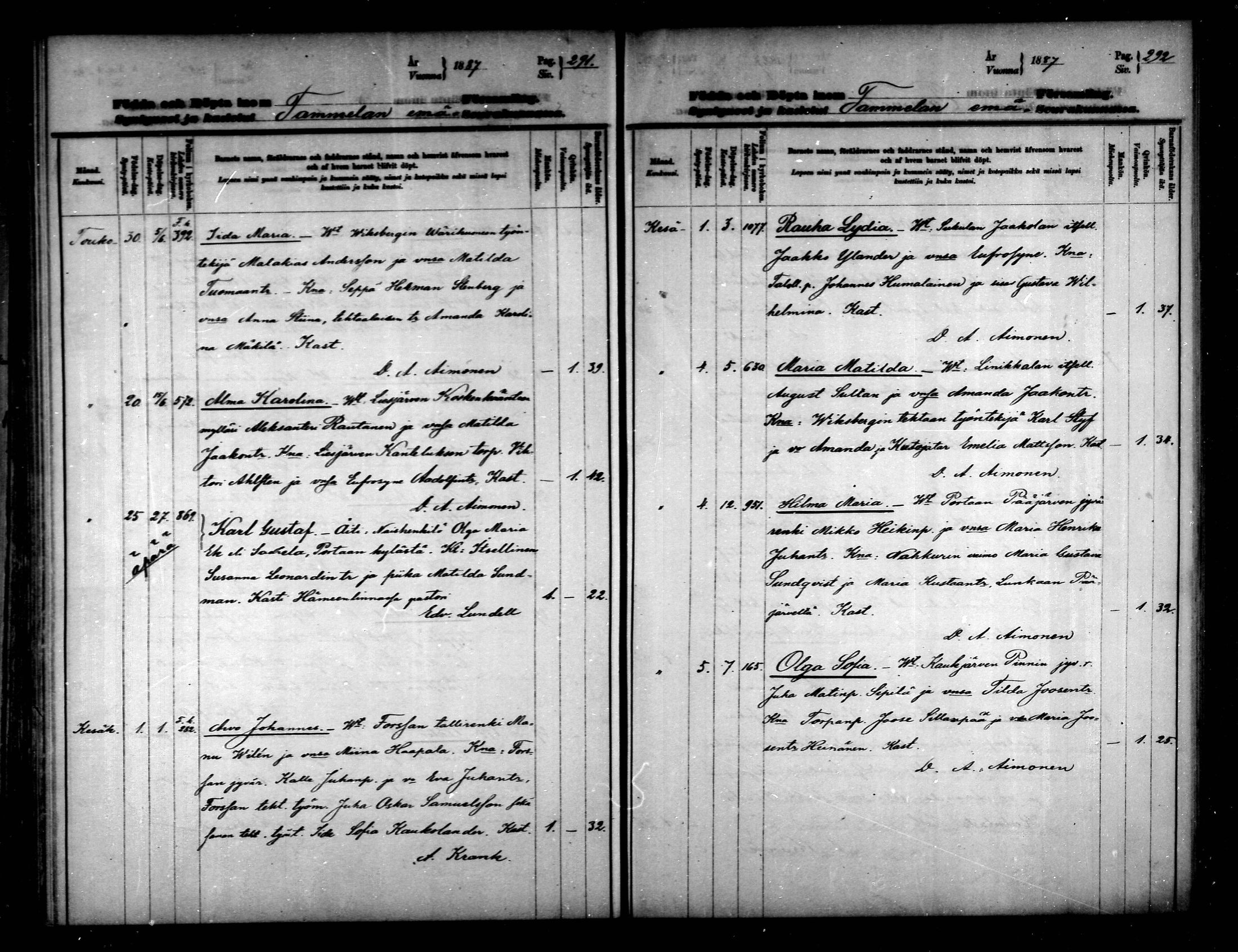 [ ../kirjat/Kirkonkirjat/tammela/syntyneet_1884-1890_mko629-639/kuvat/146.jpg ]