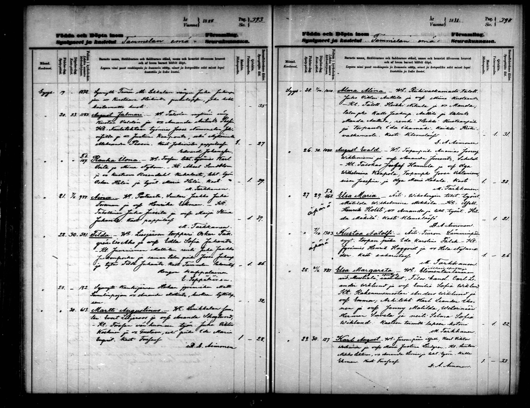 [ ../kirjat/Kirkonkirjat/tammela/syntyneet_1884-1890_mko629-639/kuvat/197.jpg ]