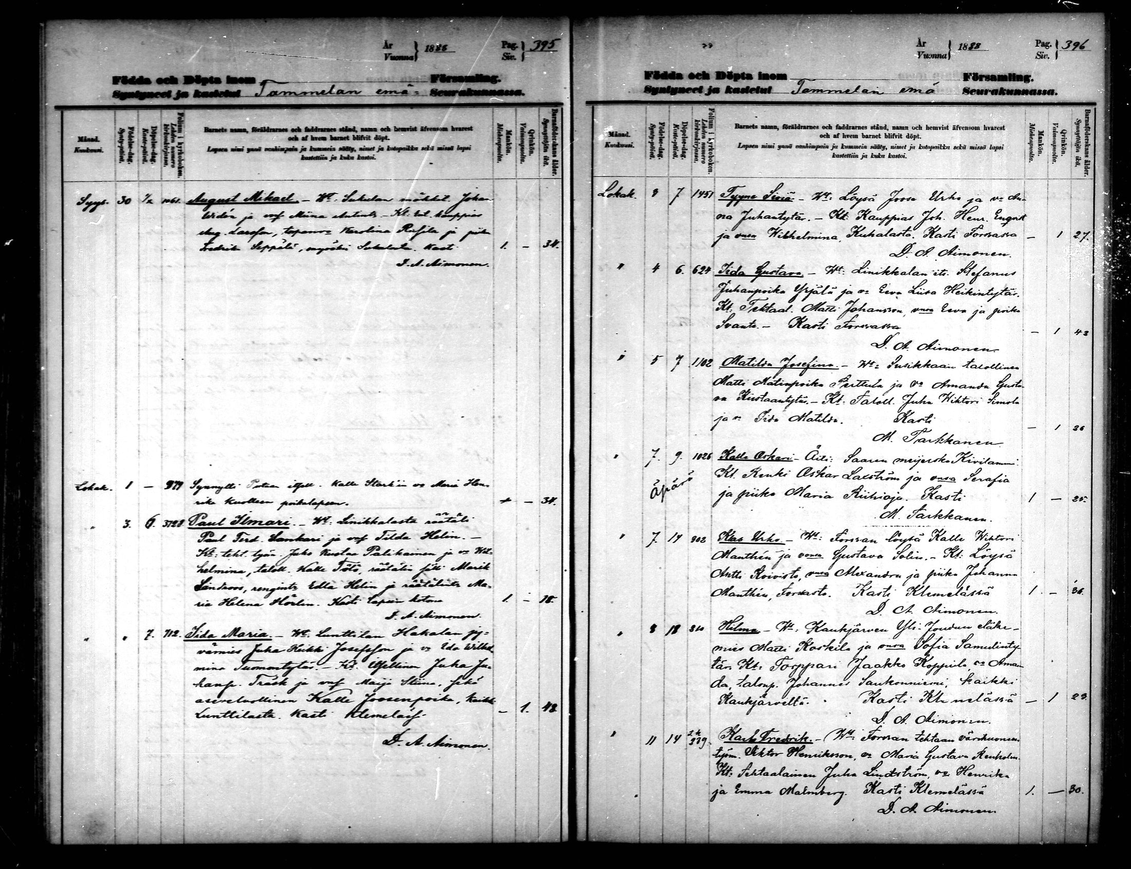 [ ../kirjat/Kirkonkirjat/tammela/syntyneet_1884-1890_mko629-639/kuvat/198.jpg ]