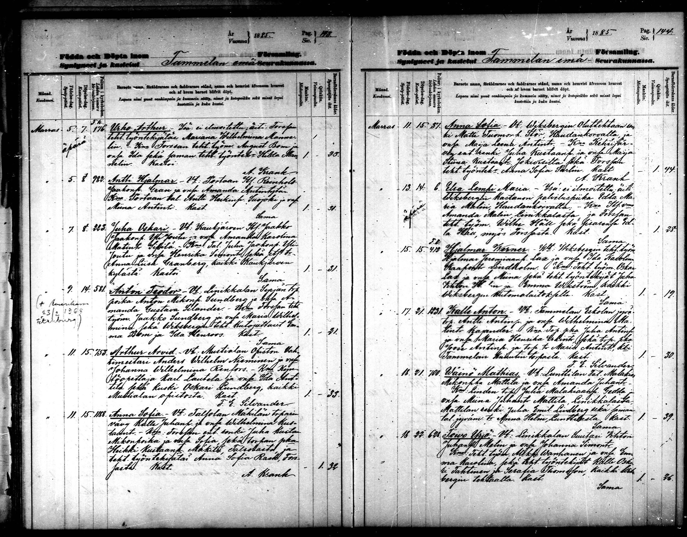 [ ../kirjat/Kirkonkirjat/tammela/syntyneet_1884-1890_mko629-639/kuvat/72.jpg ]
