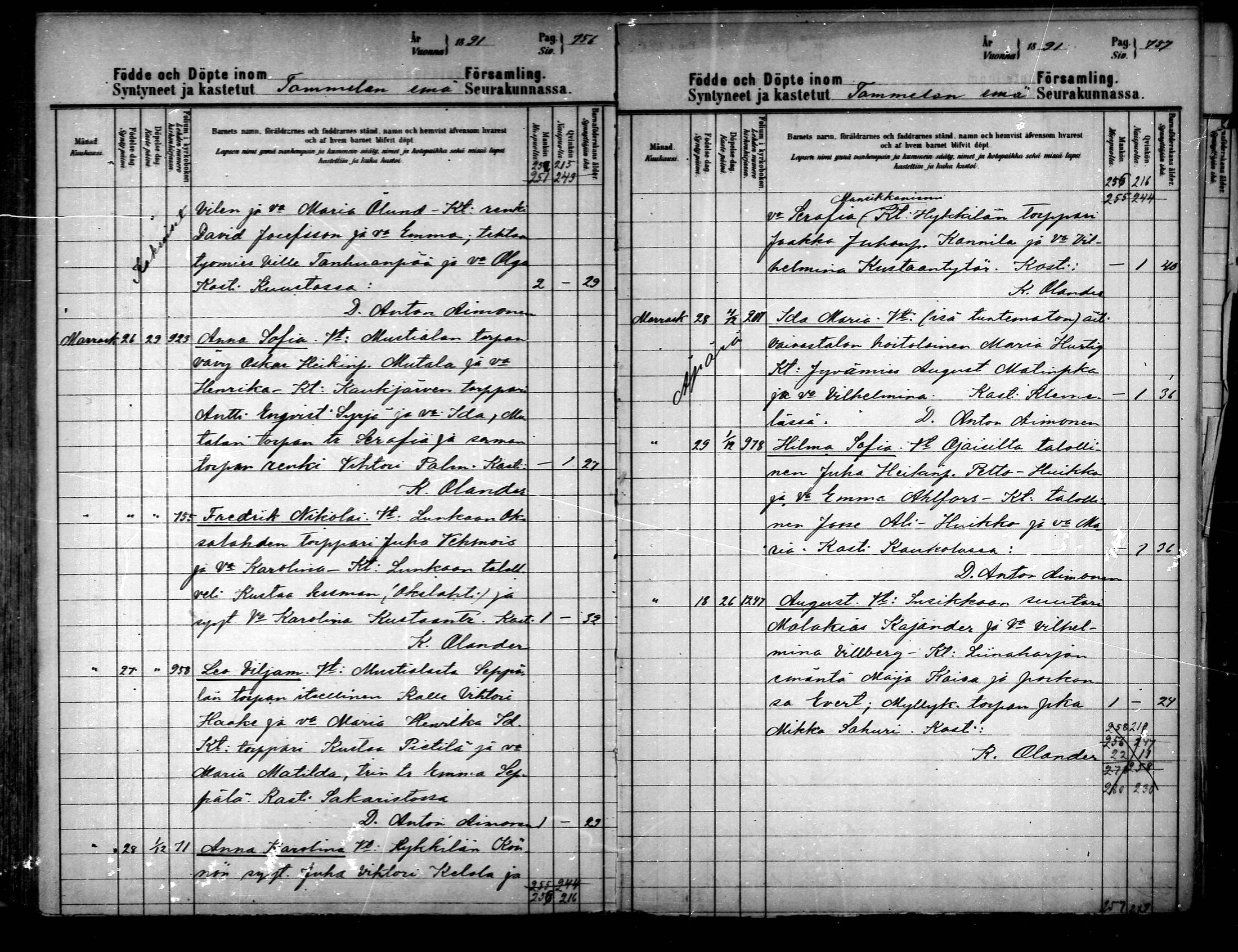 [ ../kirjat/Kirkonkirjat/tammela/syntyneet_1891-1891_mko639-641/kuvat/58.jpg ]