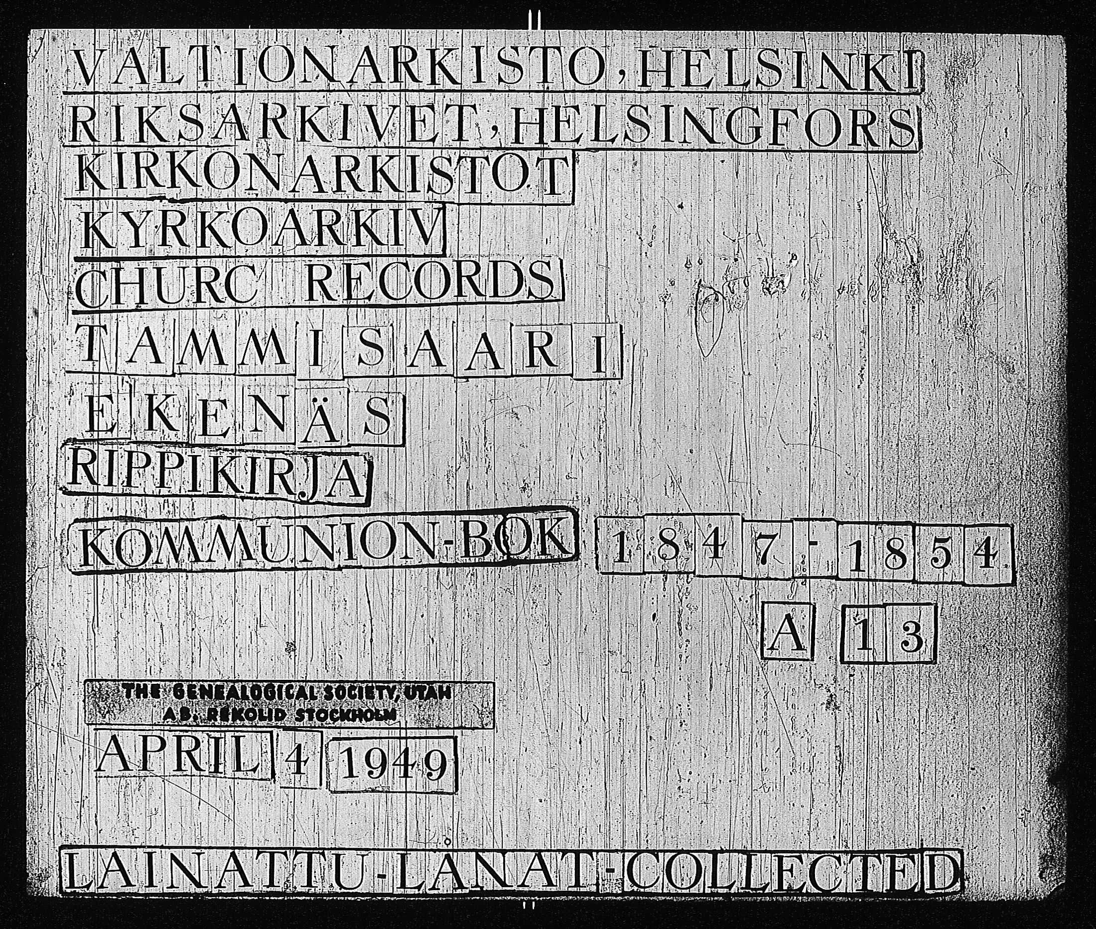 [ ../kirjat/Kirkonkirjat/tammisaari/rippikirja_1847-1854_kk84/kuvat/1.jpg ]