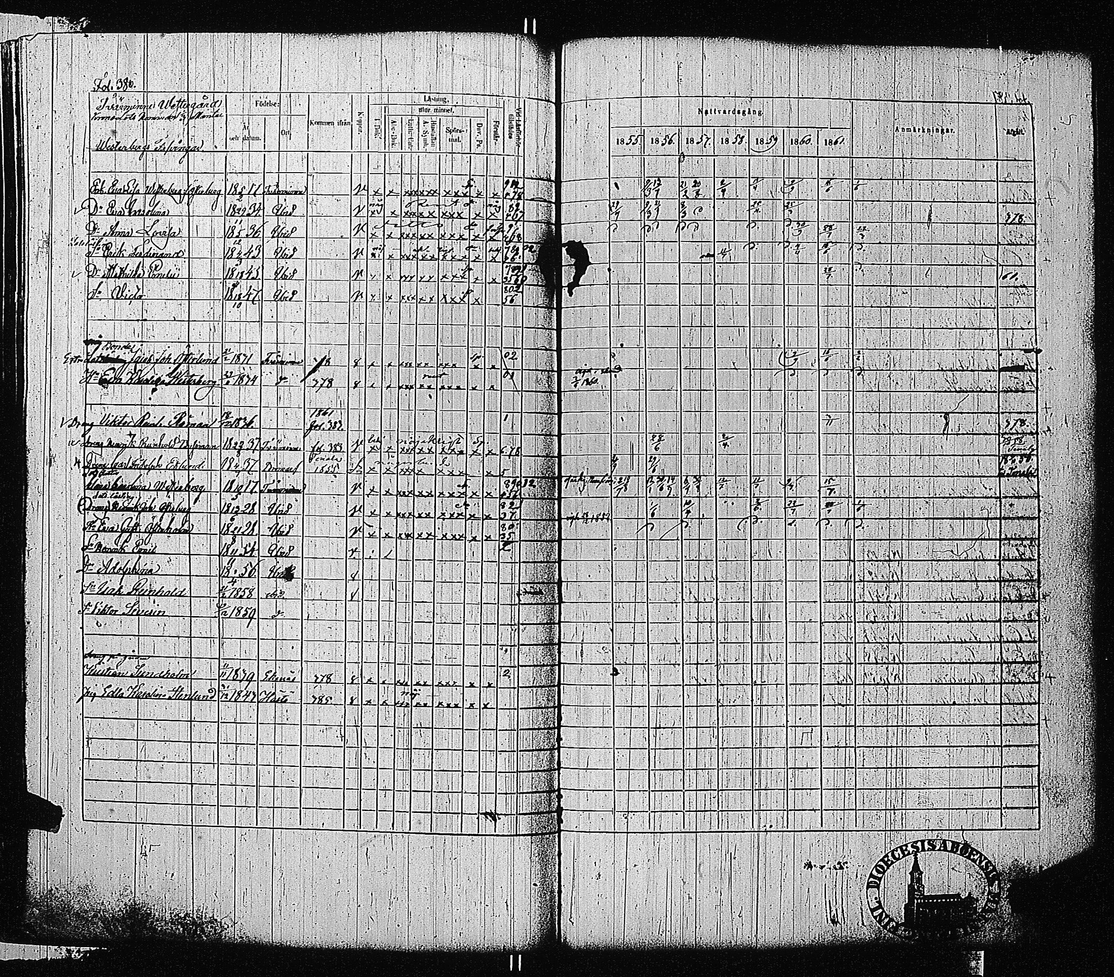 [ ../kirjat/Kirkonkirjat/tammisaari/rippikirja_1855-1861_kk84/kuvat/389.jpg ]