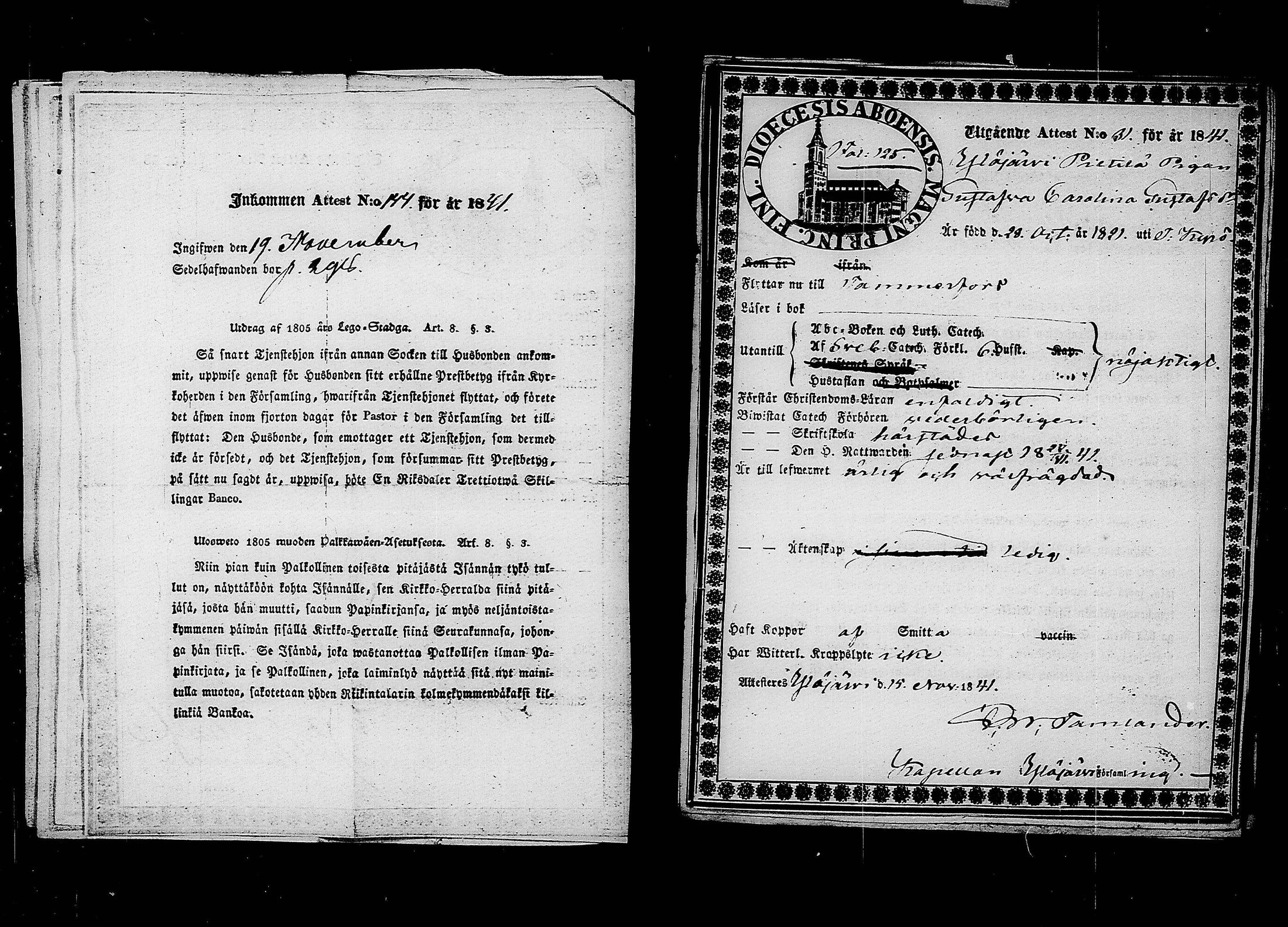 [ ../kirjat/Kirkonkirjat/tampereen_tuomiokirkkoseurakunta/muuttokirjoja_1841-1842_tk640-641/kuvat/151.jpg ]
