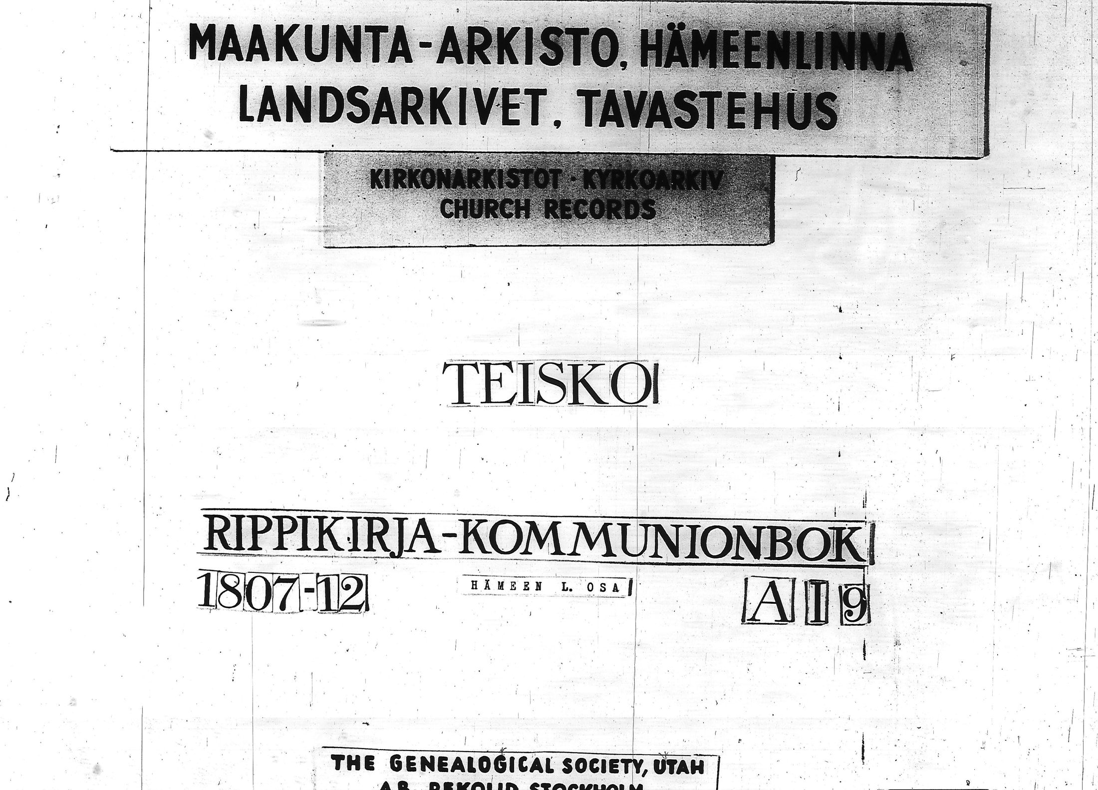 [ ../kirjat/Kirkonkirjat/teisko/rippikirja_1807-1812_hp_tk188-189/kuvat/1.jpg ]