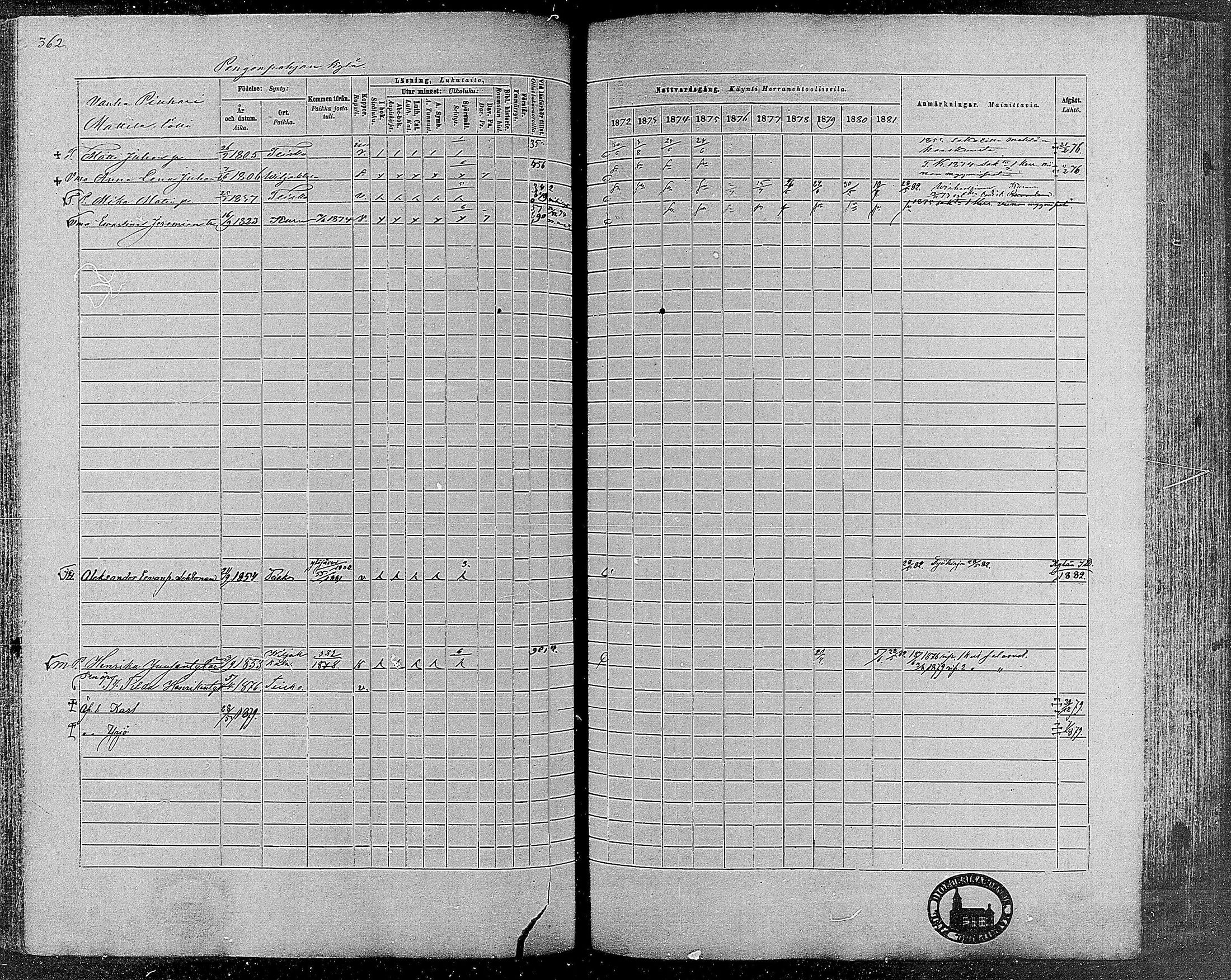 [ ../kirjat/Kirkonkirjat/teisko/rippikirja_1872-1881_mko53-74/kuvat/342.jpg ]