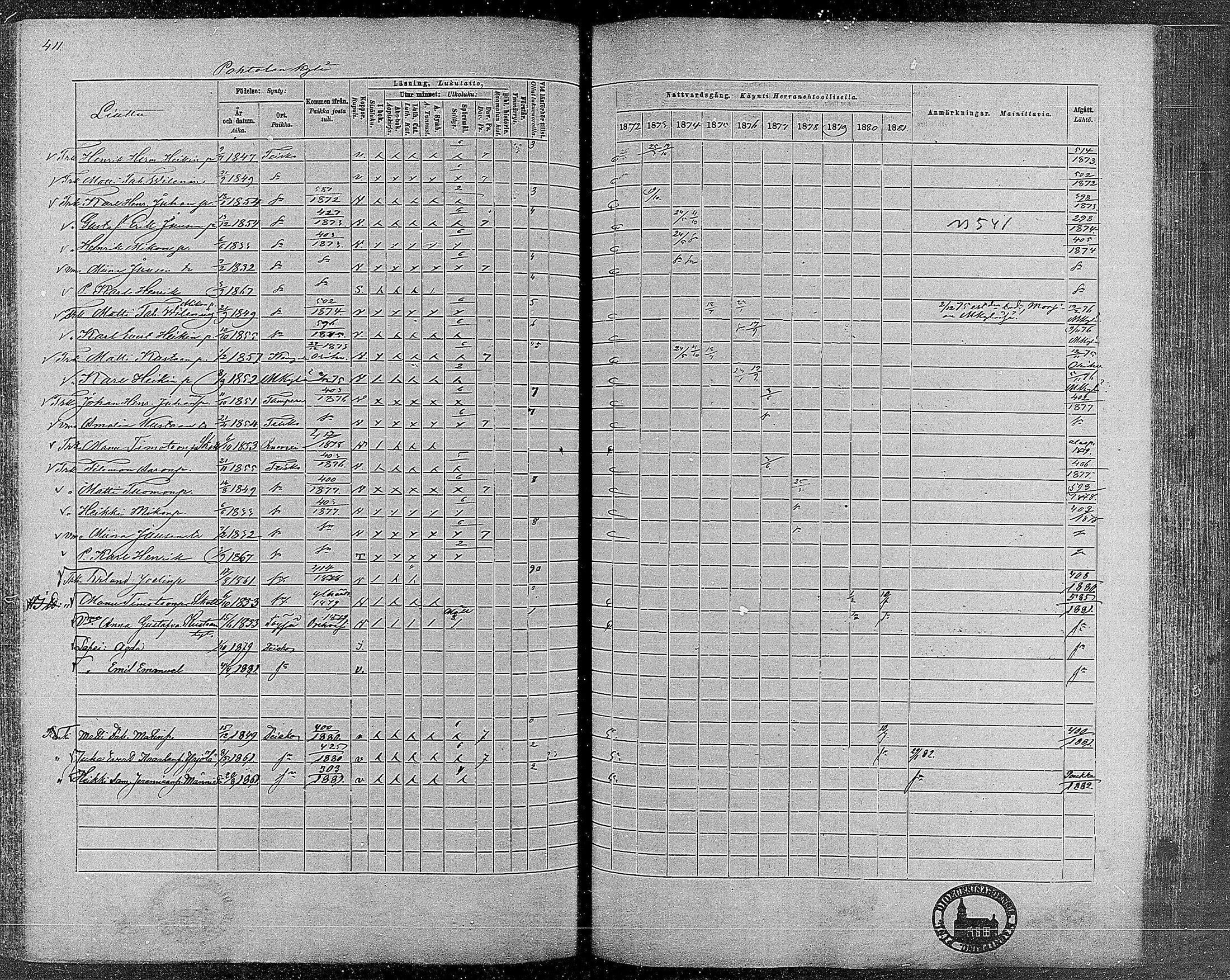 [ ../kirjat/Kirkonkirjat/teisko/rippikirja_1872-1881_mko53-74/kuvat/389.jpg ]