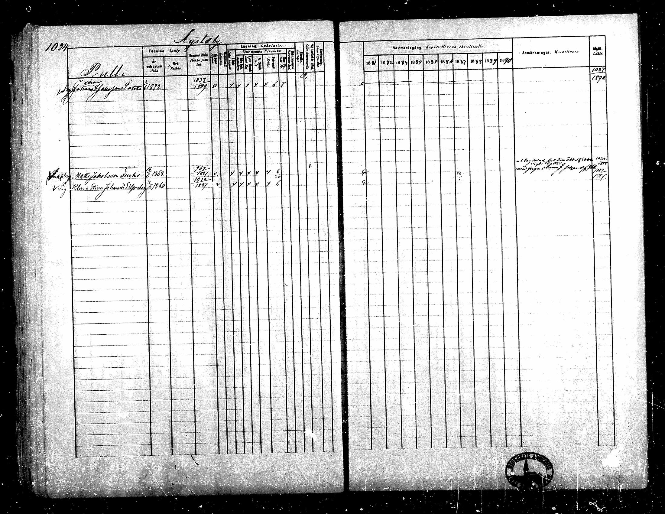 [ ../kirjat/Kirkonkirjat/teuva/rippikirja_1881-1890_mko200-216/kuvat/404.jpg ]