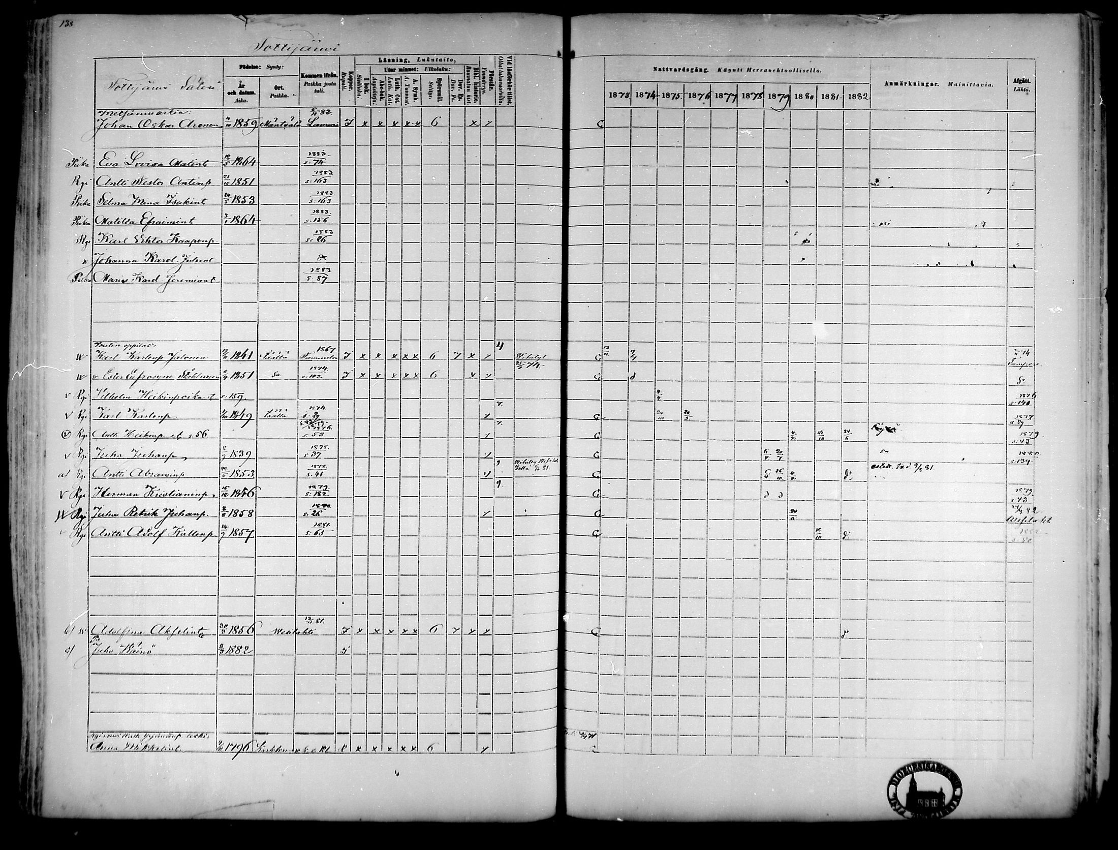 [ ../kirjat/Kirkonkirjat/tottijarvi/rippikirja_1873-1883_mko22-28/kuvat/130.jpg ]