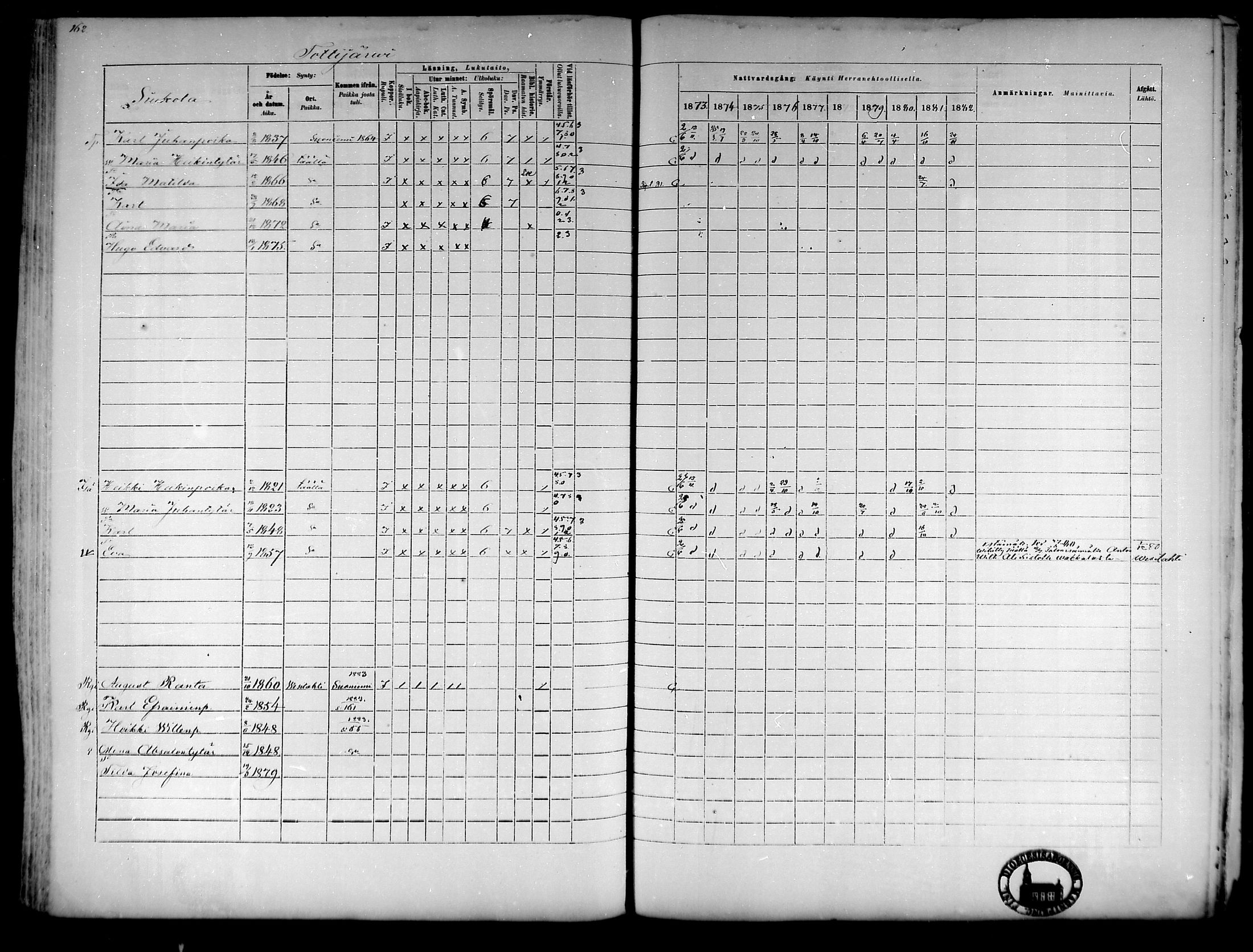 [ ../kirjat/Kirkonkirjat/tottijarvi/rippikirja_1873-1883_mko22-28/kuvat/154.jpg ]