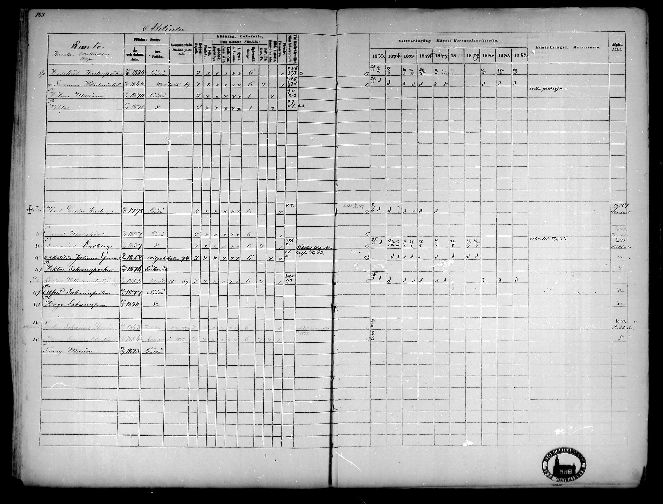 [ ../kirjat/Kirkonkirjat/tottijarvi/rippikirja_1873-1883_mko22-28/kuvat/174.jpg ]