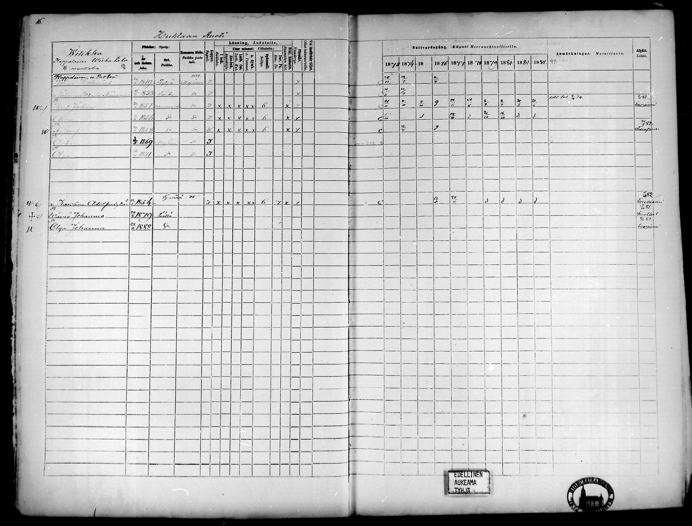 [ ../kirjat/Kirkonkirjat/tottijarvi/rippikirja_1873-1883_mko22-28/kuvat/18.jpg ]
