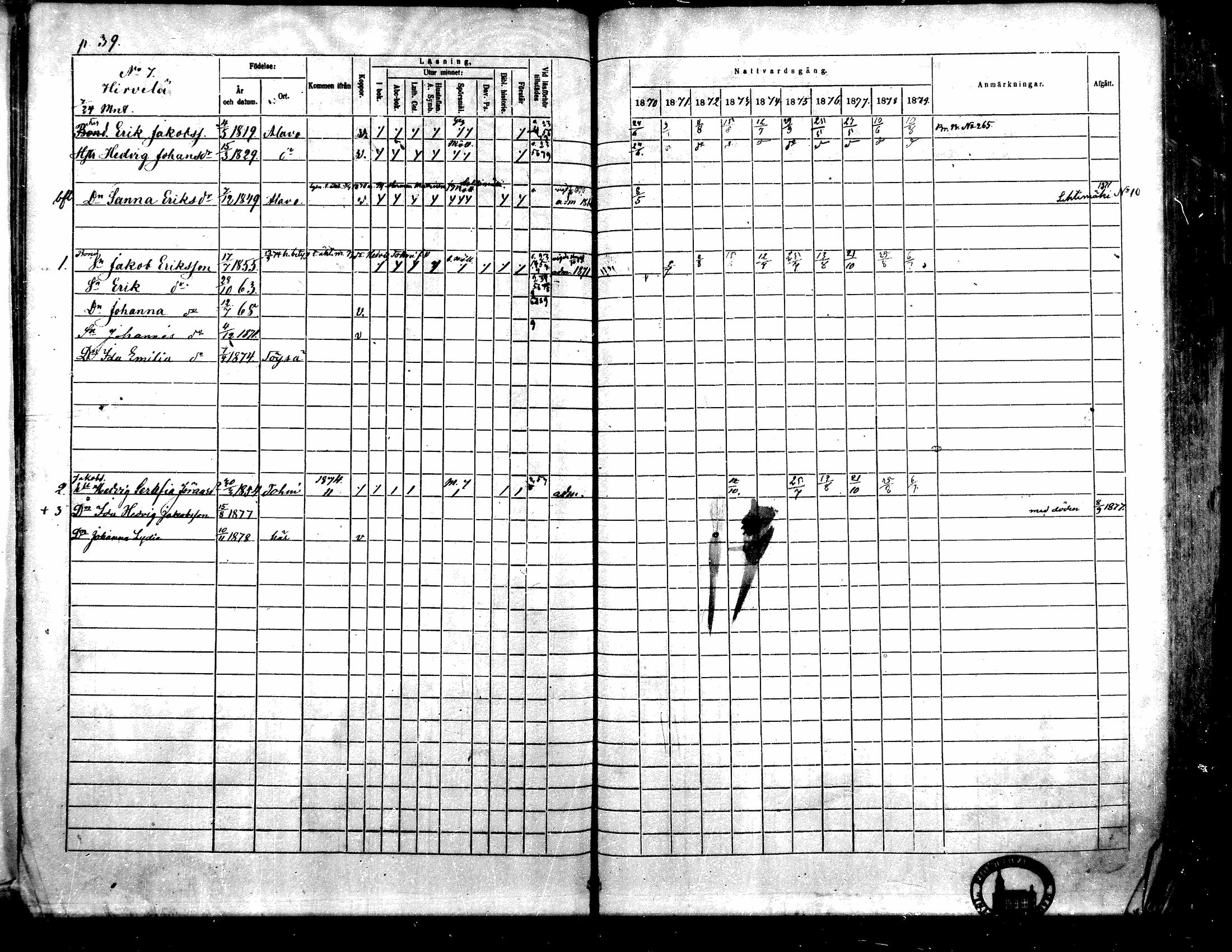 [ ../kirjat/Kirkonkirjat/toysa/rippikirja_1870-1879_mko45-57/kuvat/39.jpg ]