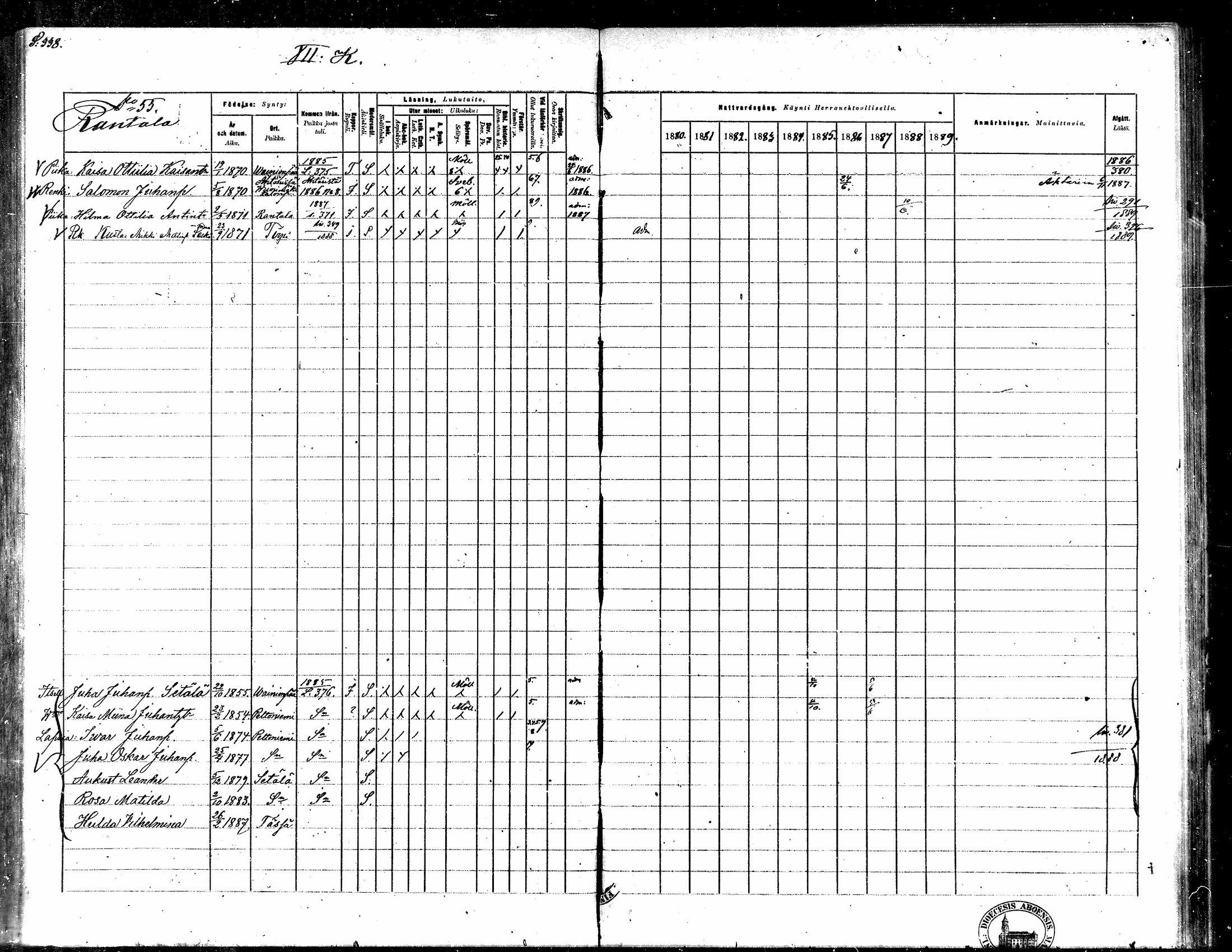 [ ../kirjat/Kirkonkirjat/toysa/rippikirja_1880-1889_mko58-73/kuvat/325.jpg ]