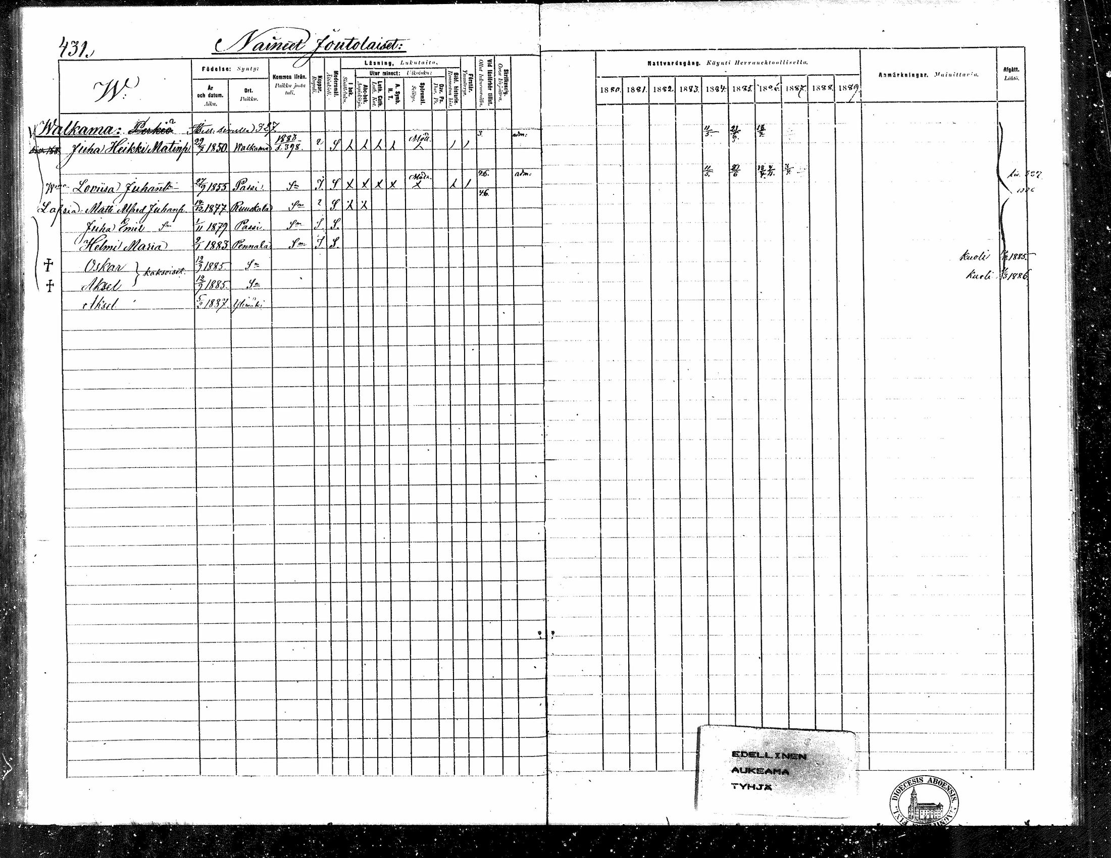 [ ../kirjat/Kirkonkirjat/toysa/rippikirja_1880-1889_mko58-73/kuvat/411.jpg ]