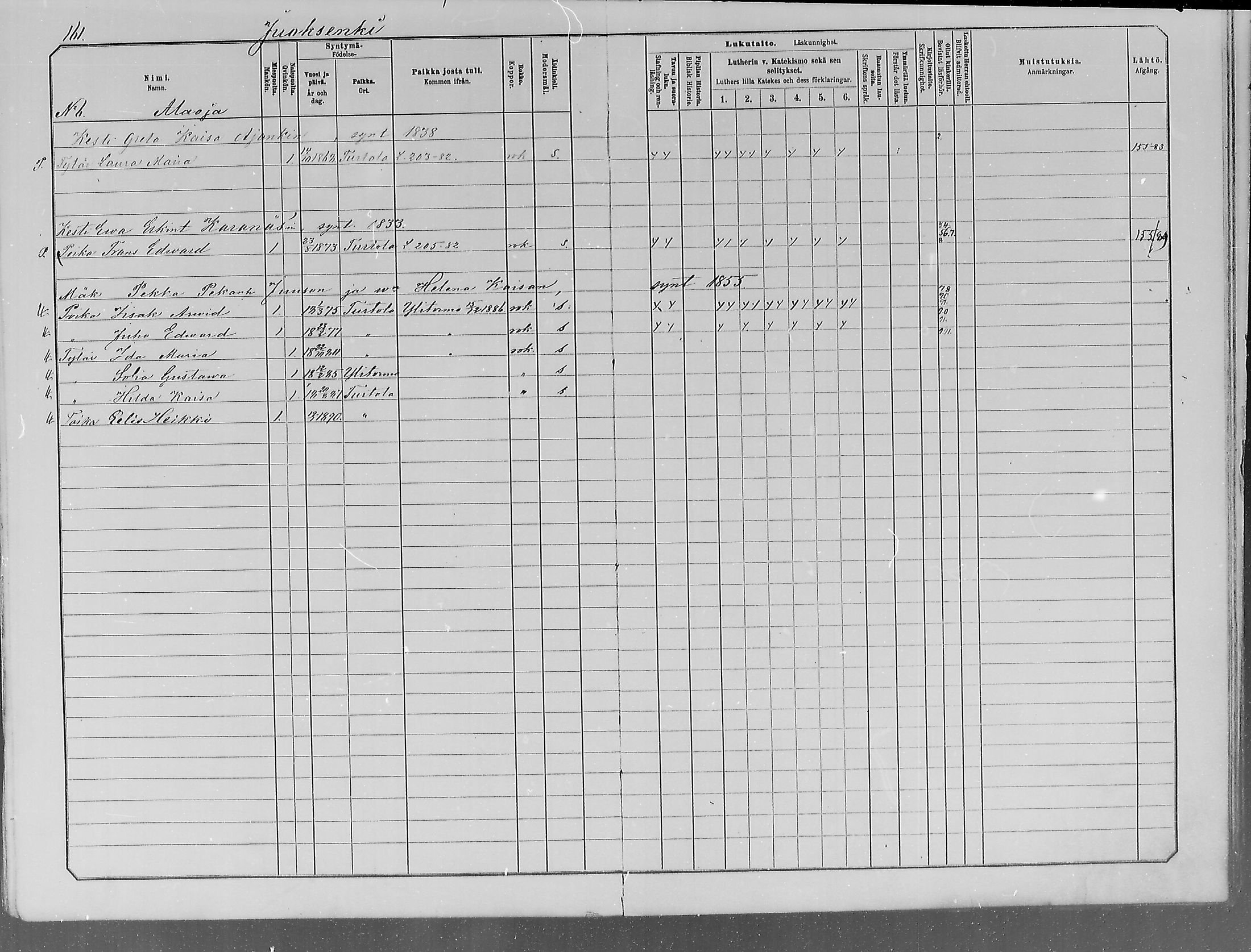 [ ../kirjat/Kirkonkirjat/turtola/lastenkirja_1881-1890_mko1-8/kuvat/154.jpg ]