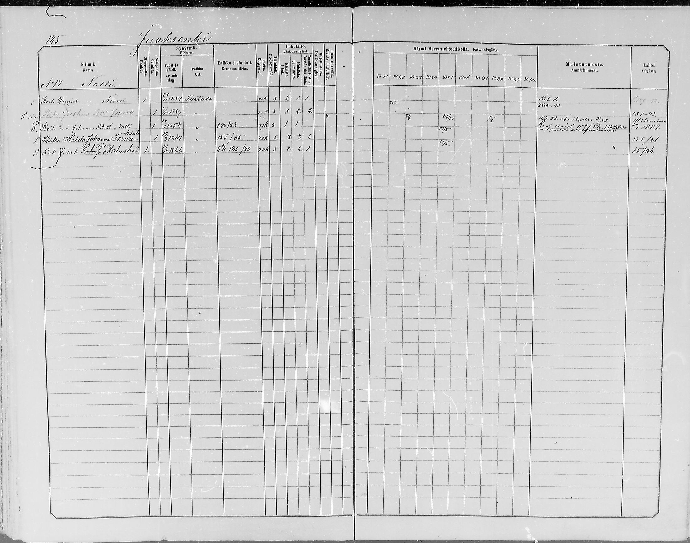 [ ../kirjat/Kirkonkirjat/turtola/rippikirja_1881-1890_mko11-19/kuvat/185.jpg ]