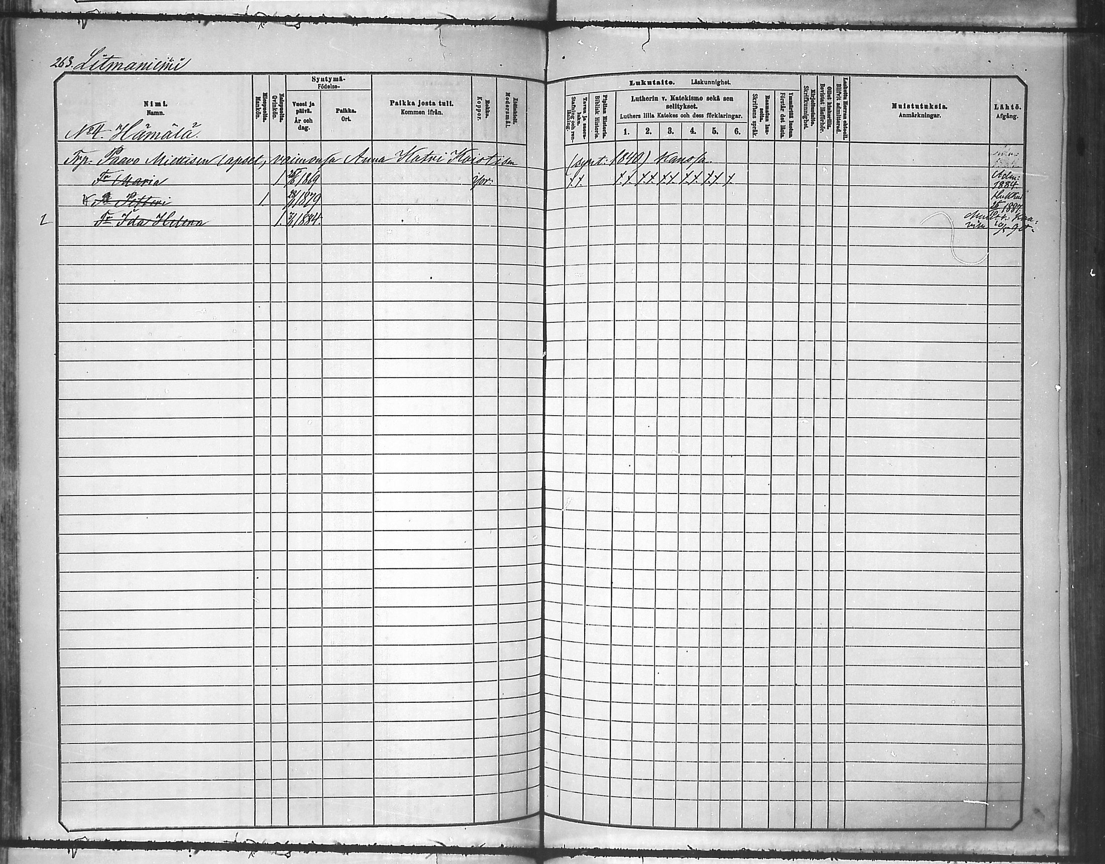 [ ../kirjat/Kirkonkirjat/tuusniemi/lastenkirja_1881-1890_mko105-126/kuvat/263.jpg ]