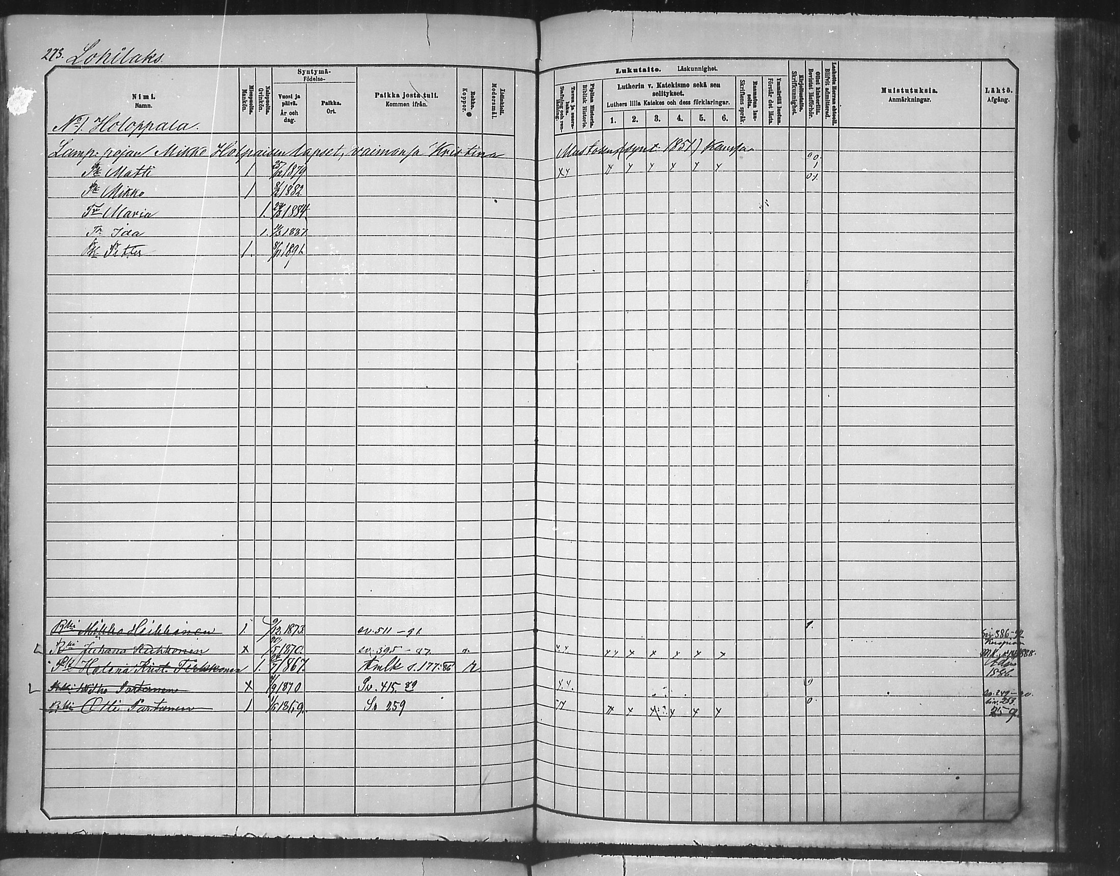 [ ../kirjat/Kirkonkirjat/tuusniemi/lastenkirja_1881-1890_mko105-126/kuvat/273.jpg ]