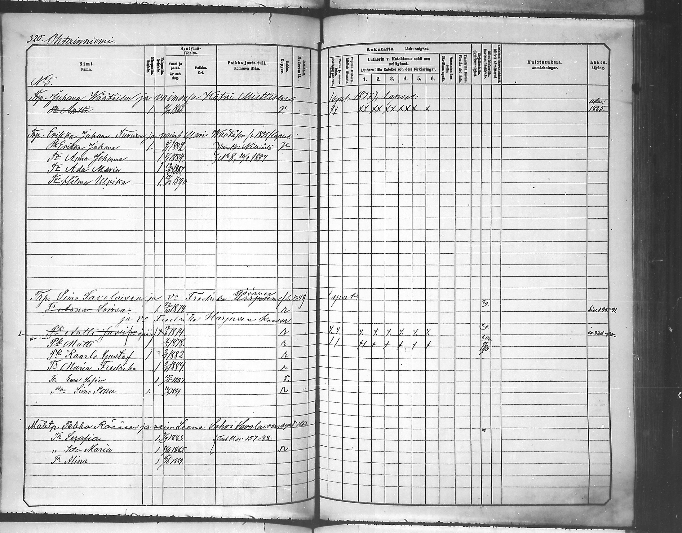 [ ../kirjat/Kirkonkirjat/tuusniemi/lastenkirja_1881-1890_mko105-126/kuvat/320.jpg ]