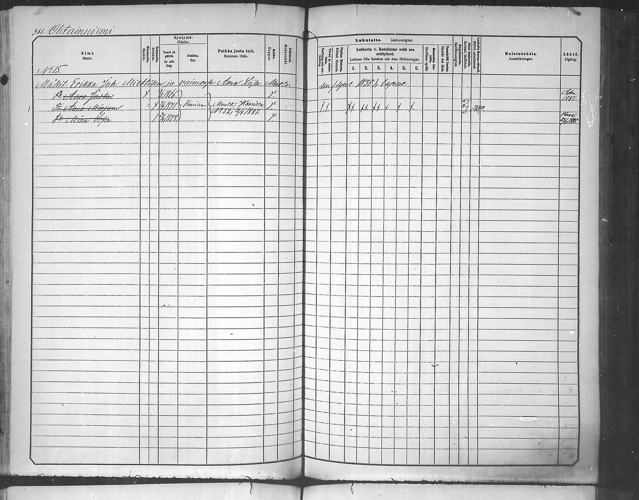 [ ../kirjat/Kirkonkirjat/tuusniemi/lastenkirja_1881-1890_mko105-126/kuvat/361.jpg ]