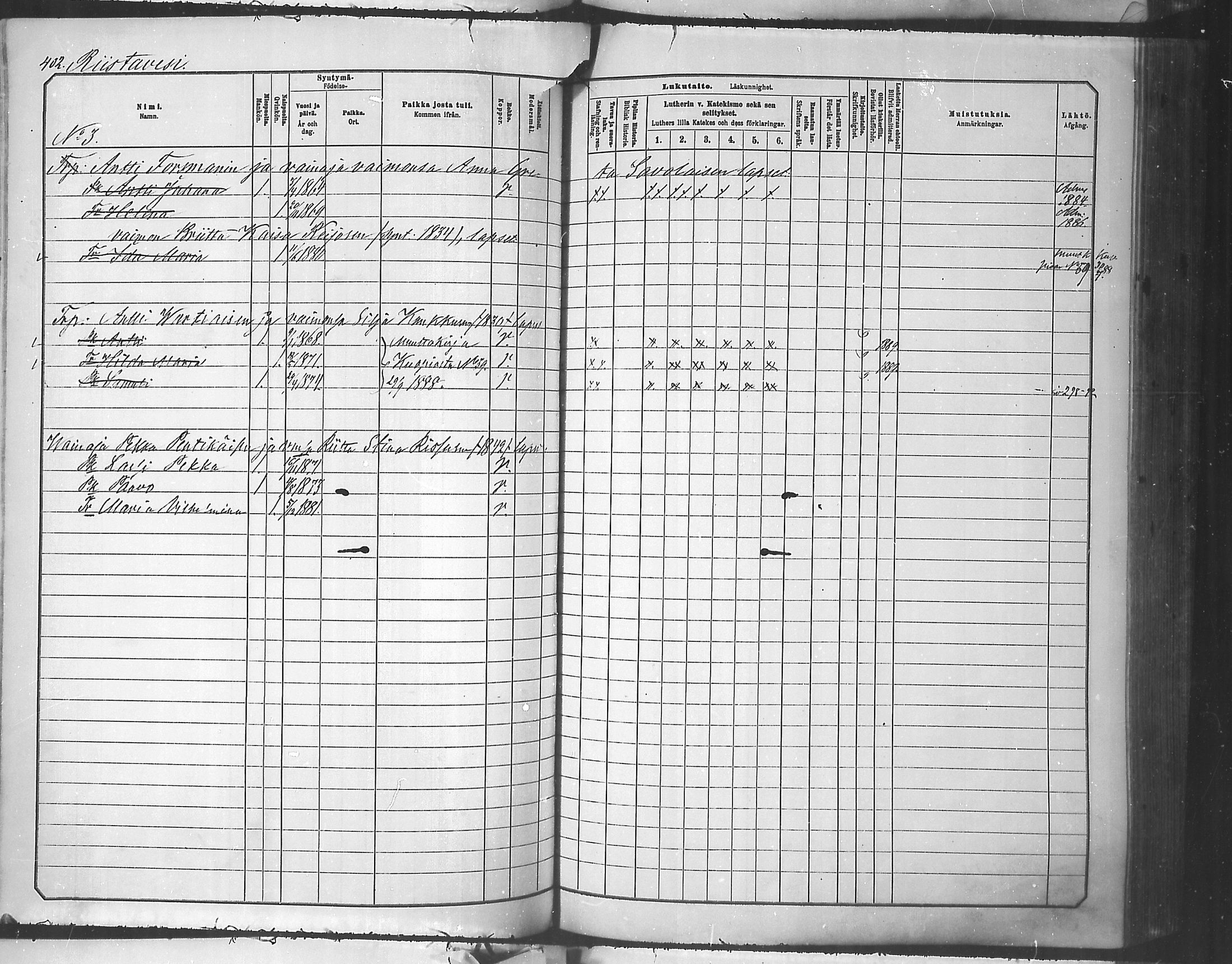 [ ../kirjat/Kirkonkirjat/tuusniemi/lastenkirja_1881-1890_mko105-126/kuvat/402.jpg ]