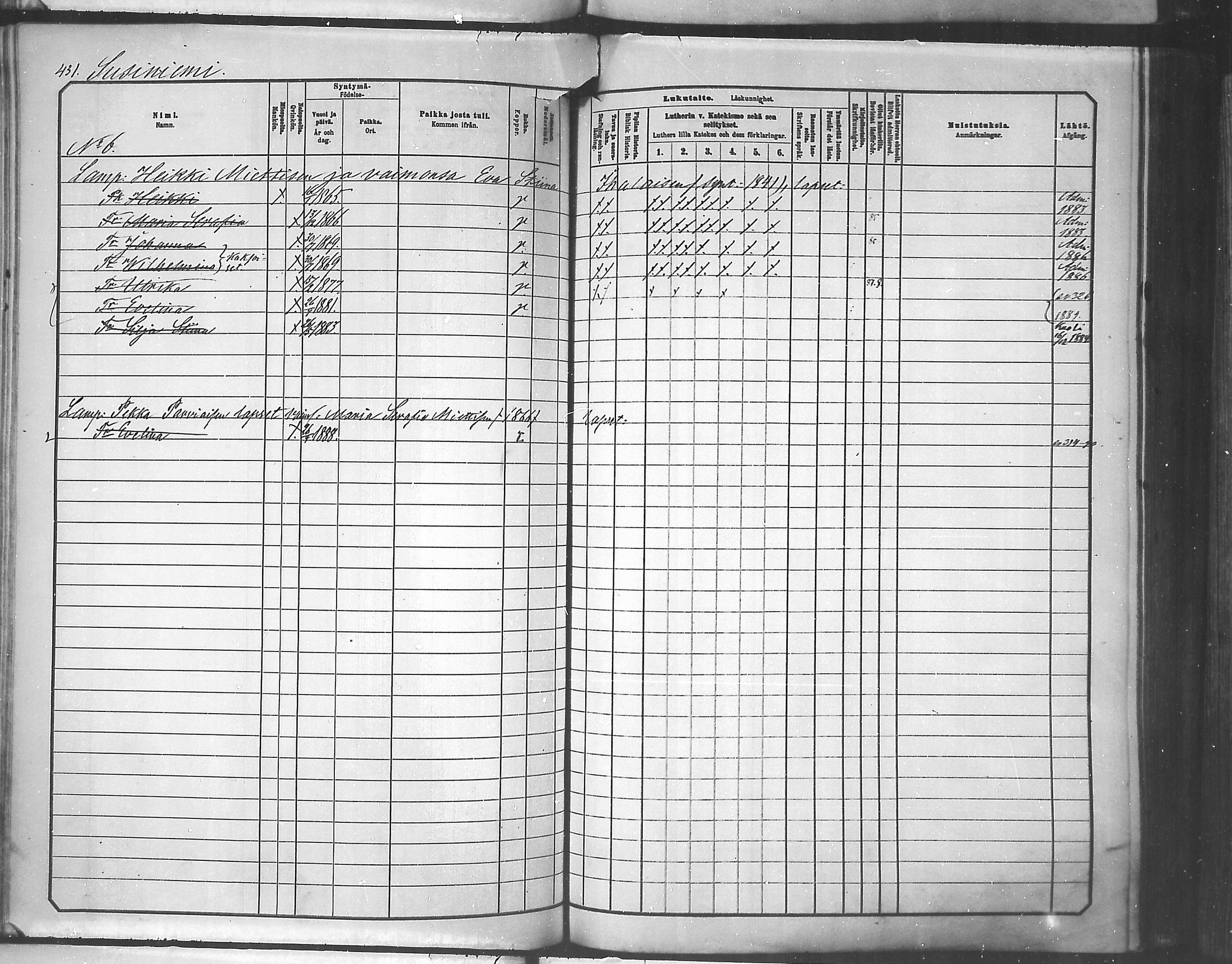 [ ../kirjat/Kirkonkirjat/tuusniemi/lastenkirja_1881-1890_mko105-126/kuvat/431.jpg ]