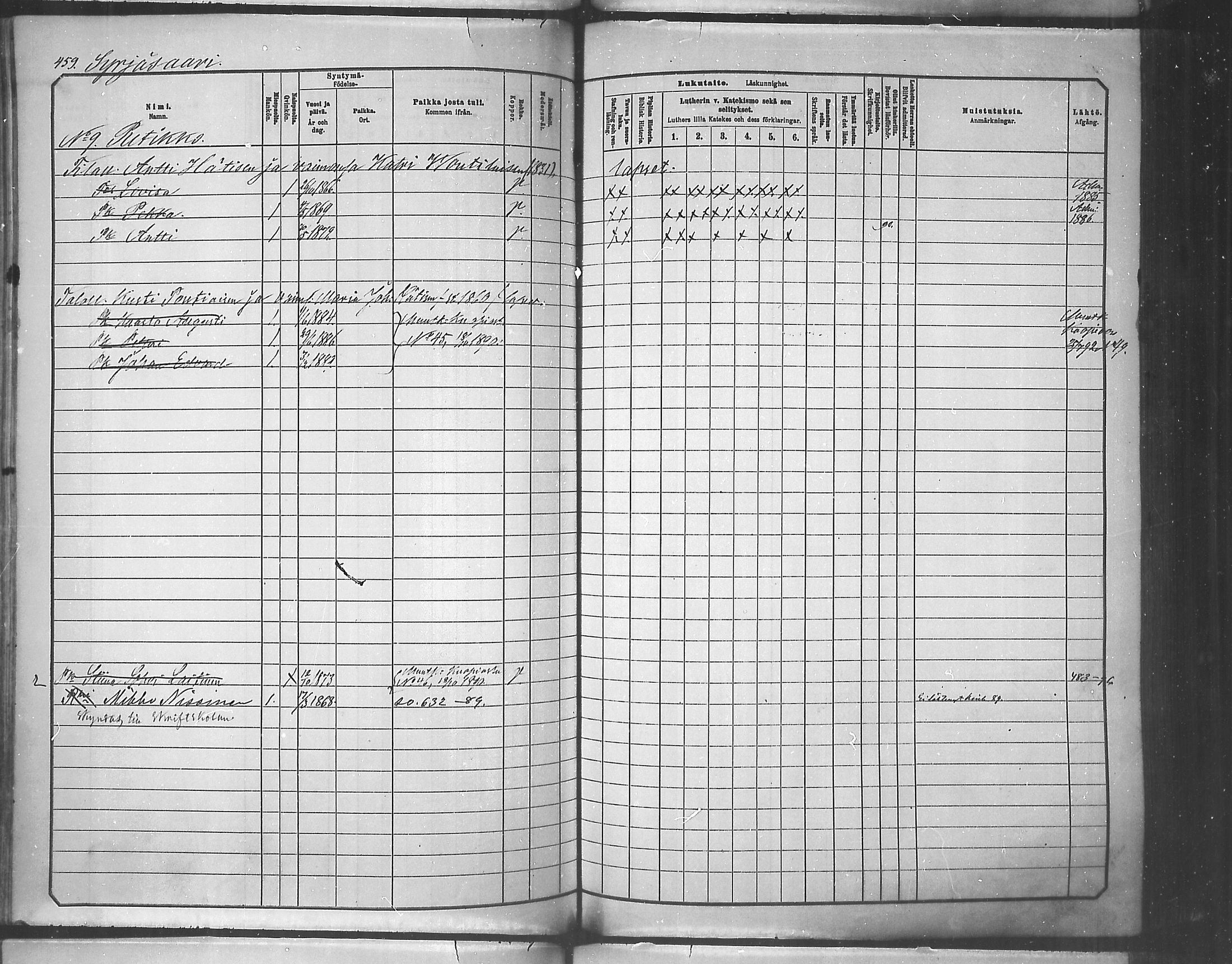 [ ../kirjat/Kirkonkirjat/tuusniemi/lastenkirja_1881-1890_mko105-126/kuvat/459.jpg ]