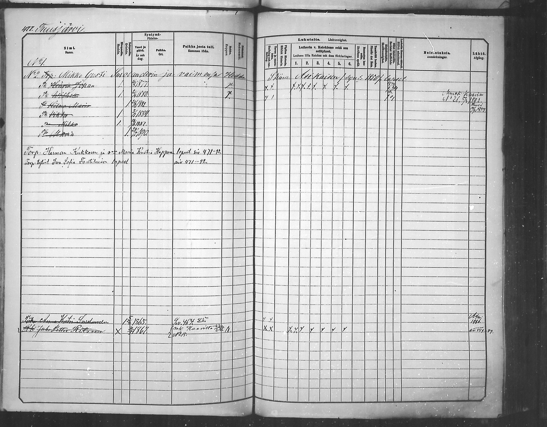 [ ../kirjat/Kirkonkirjat/tuusniemi/lastenkirja_1881-1890_mko105-126/kuvat/477.jpg ]
