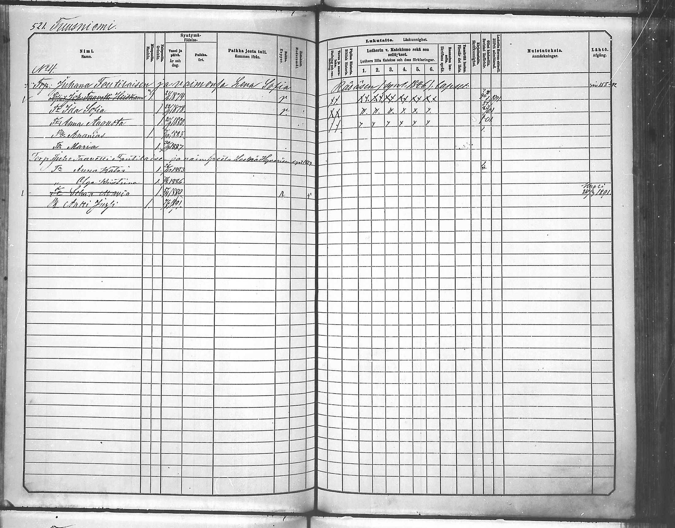 [ ../kirjat/Kirkonkirjat/tuusniemi/lastenkirja_1881-1890_mko105-126/kuvat/521.jpg ]