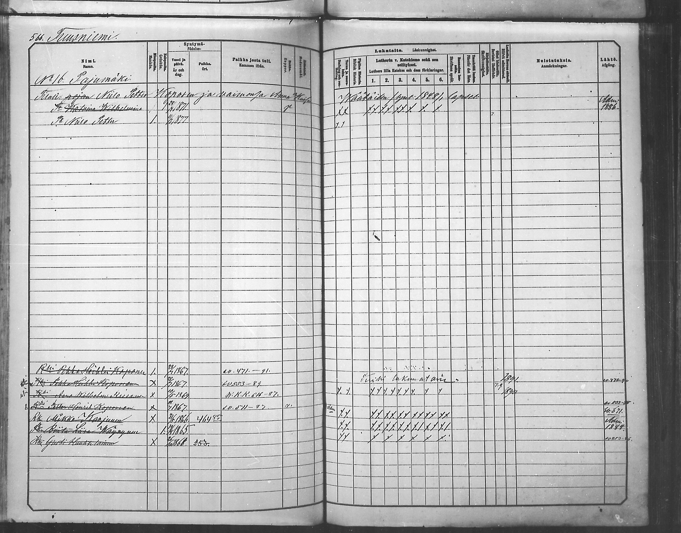 [ ../kirjat/Kirkonkirjat/tuusniemi/lastenkirja_1881-1890_mko105-126/kuvat/566.jpg ]