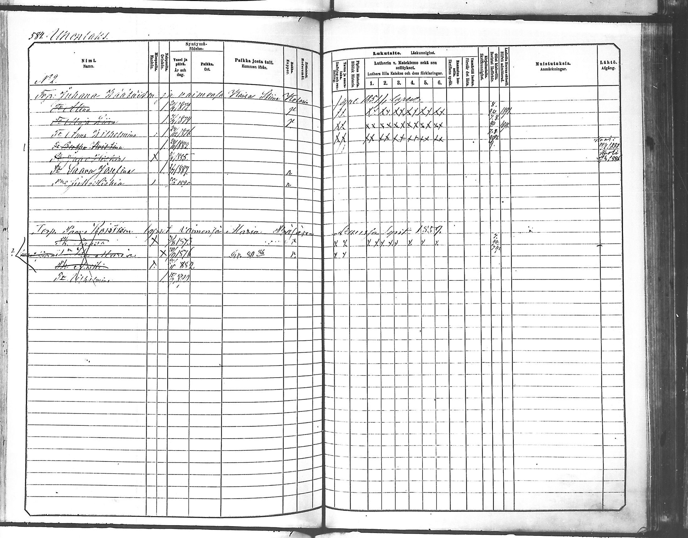 [ ../kirjat/Kirkonkirjat/tuusniemi/lastenkirja_1881-1890_mko105-126/kuvat/584.jpg ]