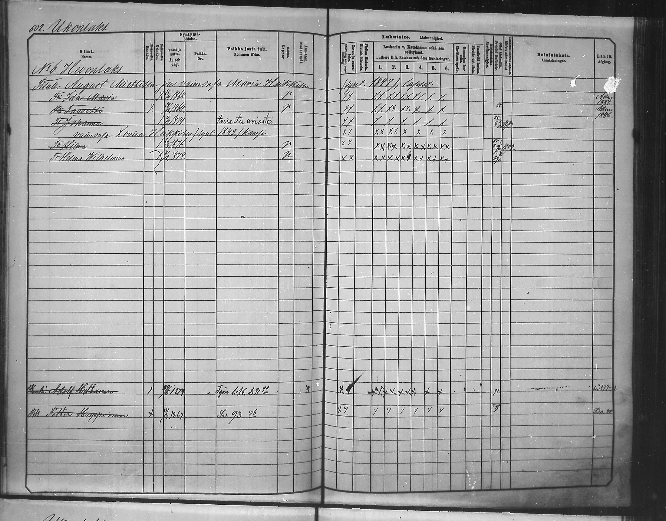 [ ../kirjat/Kirkonkirjat/tuusniemi/lastenkirja_1881-1890_mko105-126/kuvat/602.jpg ]
