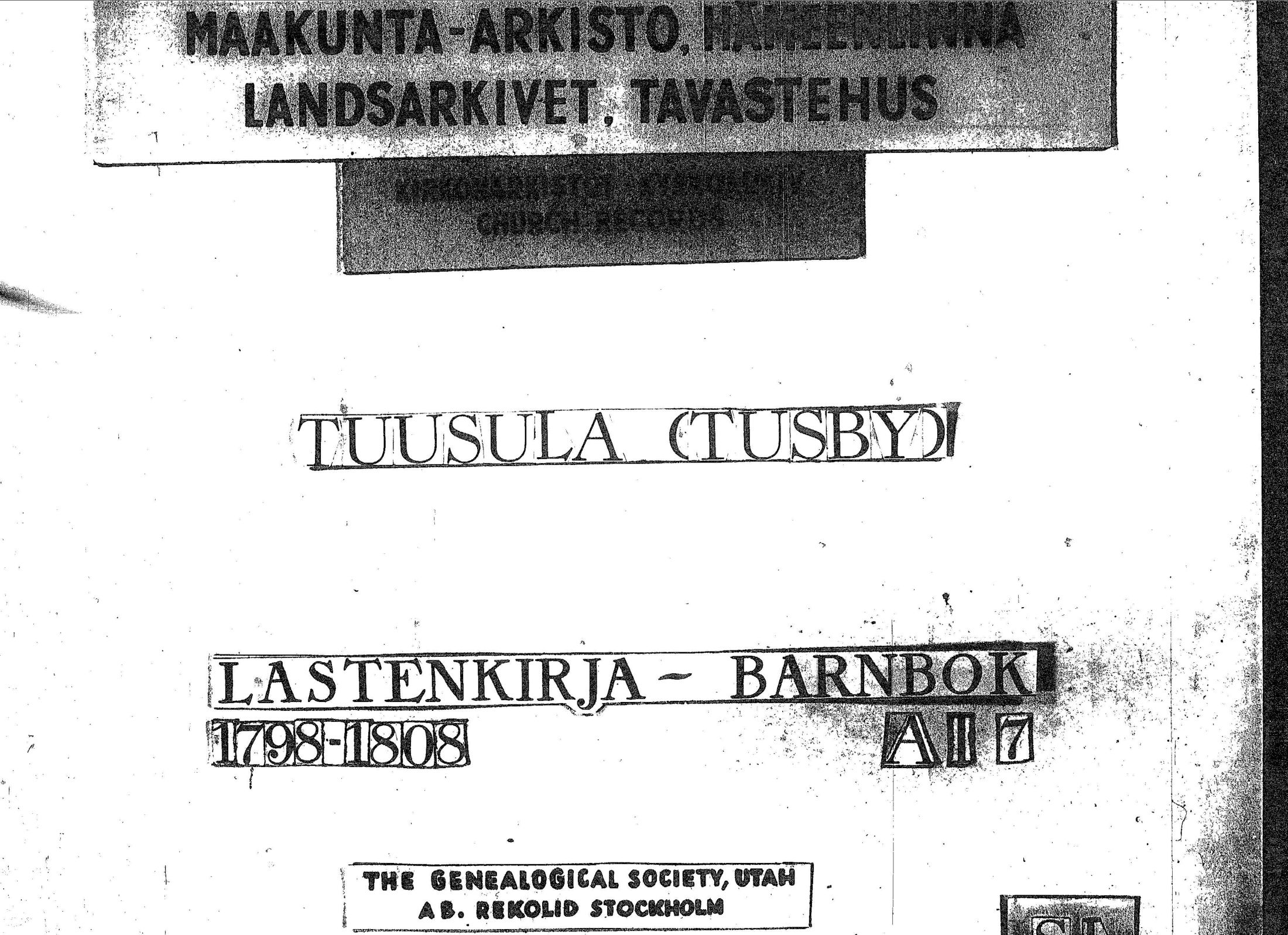 [ ../kirjat/Kirkonkirjat/tuusula/lastenkirja_1798-1808_tk319/kuvat/1.jpg ]
