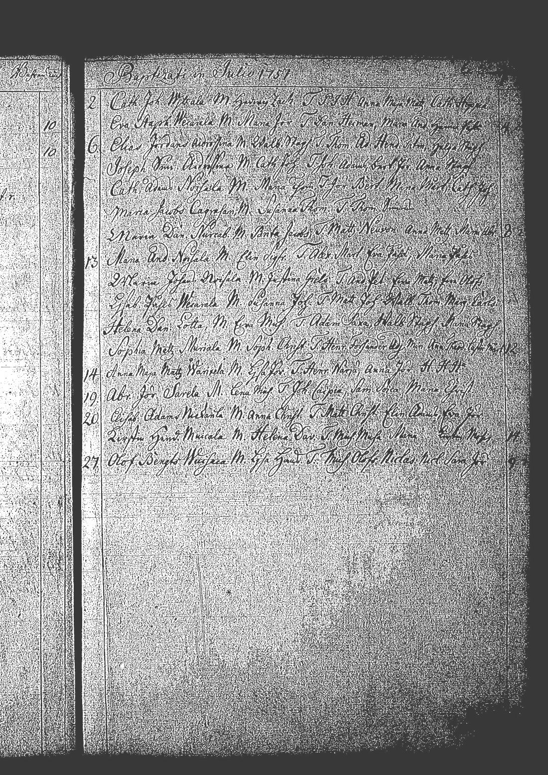 [ ../kirjat/Kirkonkirjat/tuutari/syntyneet-kuolleet_1757-1763_os186/kuvat/21.jpg ]