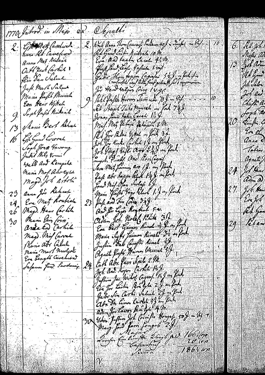 [ ../kirjat/Kirkonkirjat/tuutari/syntyneet-vihityt-kuolleet_1763-1774_os186/kuvat/191.jpg ]