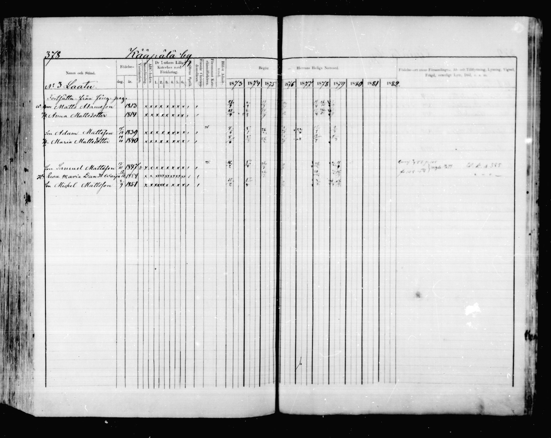 [ ../kirjat/Kirkonkirjat/valkeala/rippikirja_1873-1879_mko39-53/kuvat/377.jpg ]