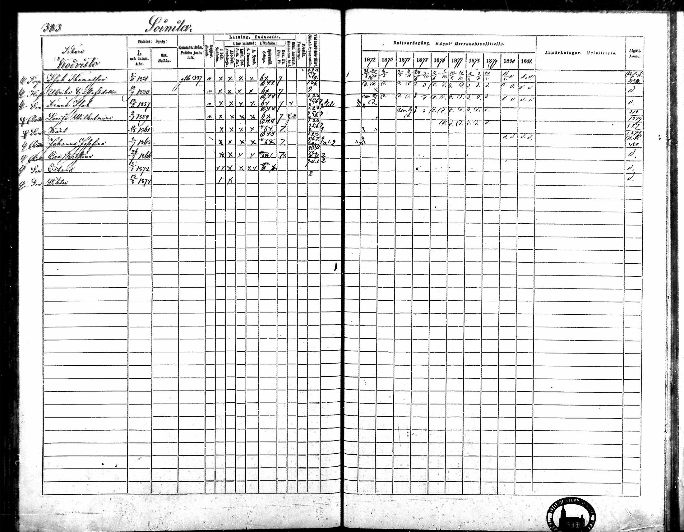 [ ../kirjat/Kirkonkirjat/vampula/rippikirja_1872-1881_mko52-68/kuvat/332.jpg ]