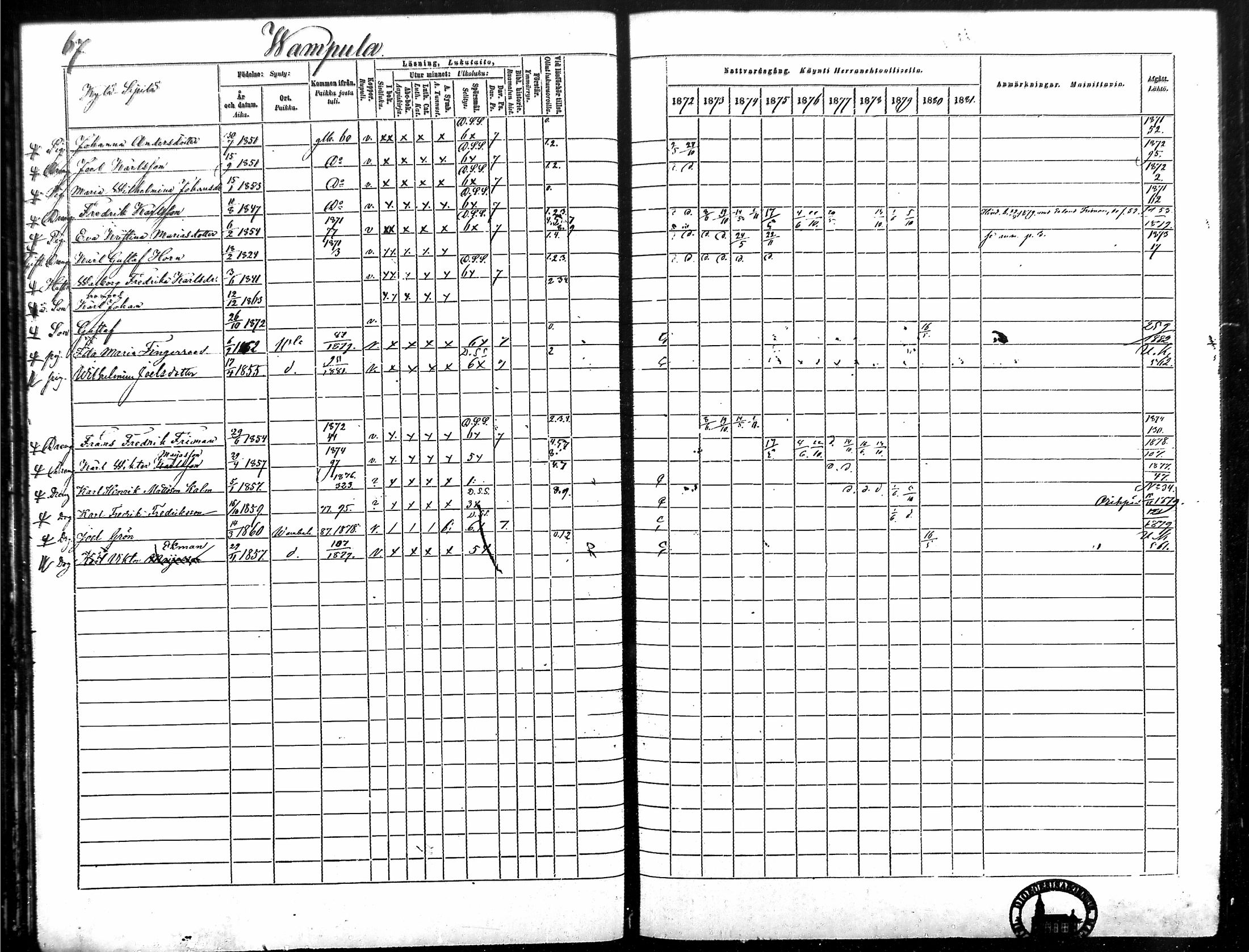 [ ../kirjat/Kirkonkirjat/vampula/rippikirja_1872-1881_mko52-68/kuvat/57.jpg ]