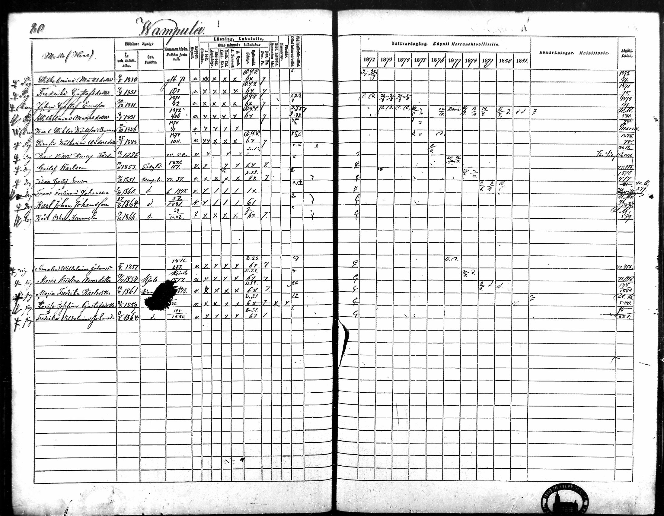 [ ../kirjat/Kirkonkirjat/vampula/rippikirja_1872-1881_mko52-68/kuvat/69.jpg ]